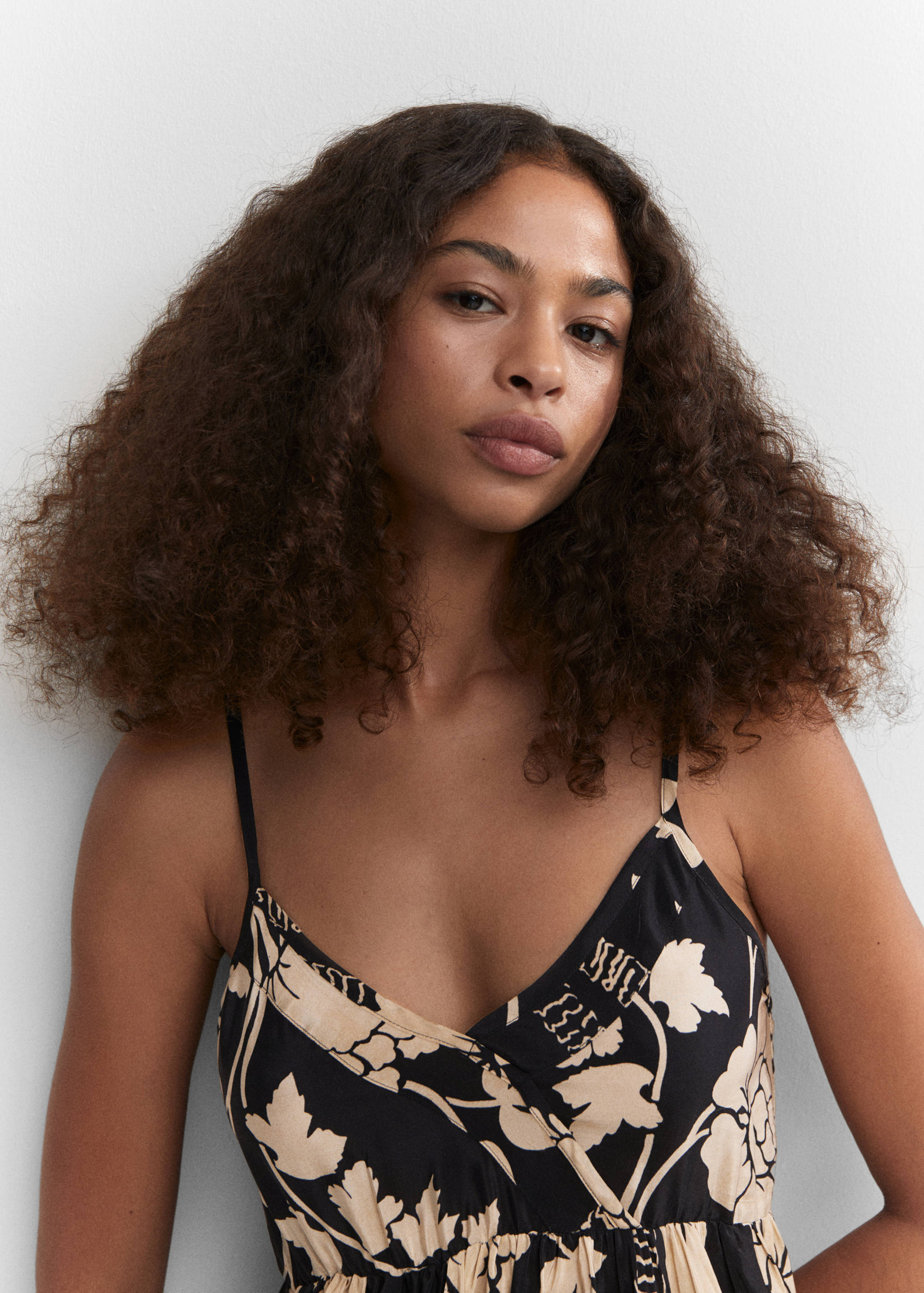 Bedrucktes, ausgestelltes Kleid - Detail des Artikels 1