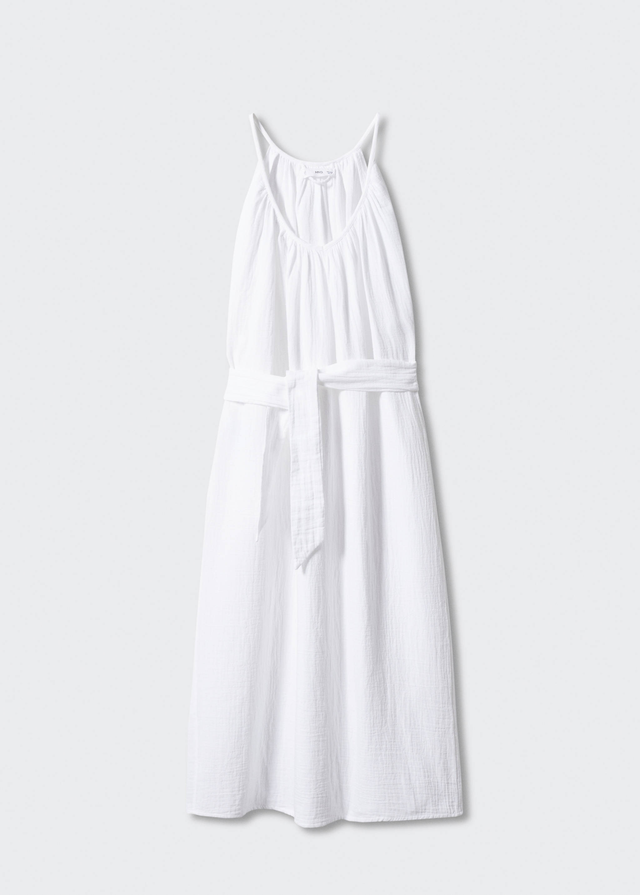 Strap dress with belt - Article without model