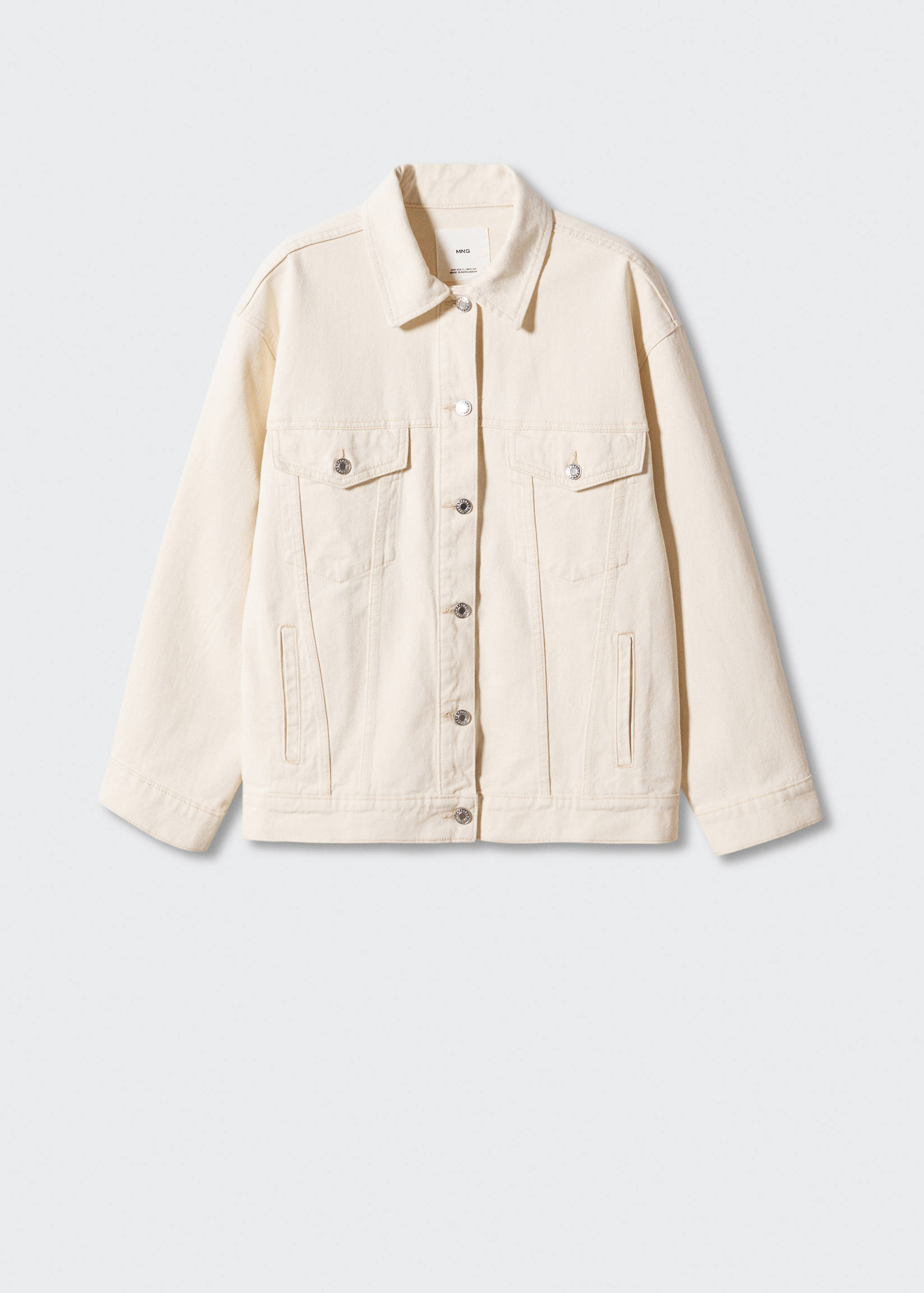 Cazadora vaquera oversize - Artículo sin modelo