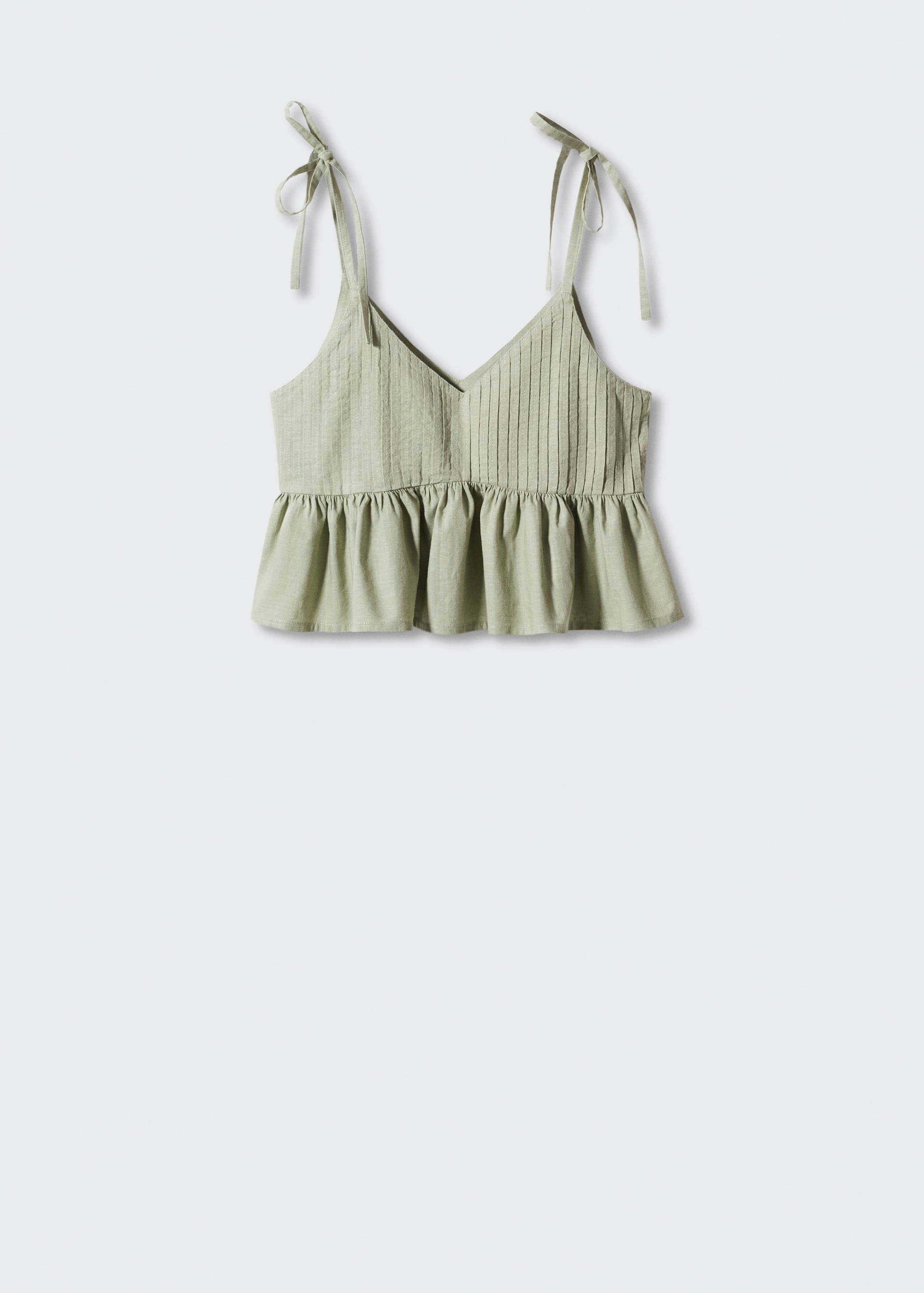 Crop top coton - Article sans modèle