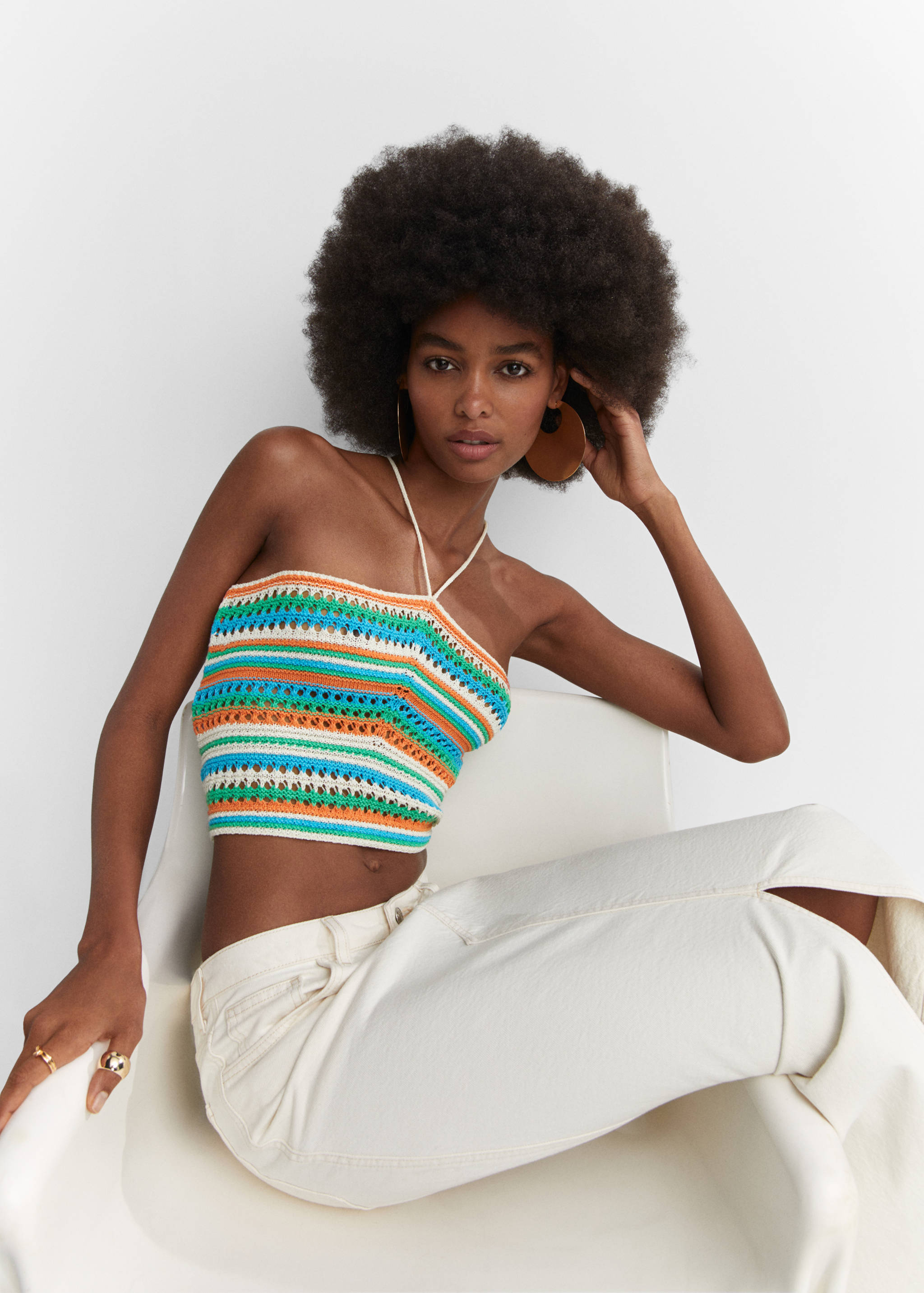 Neckholder-Crochet-Top - Detail des Artikels 2