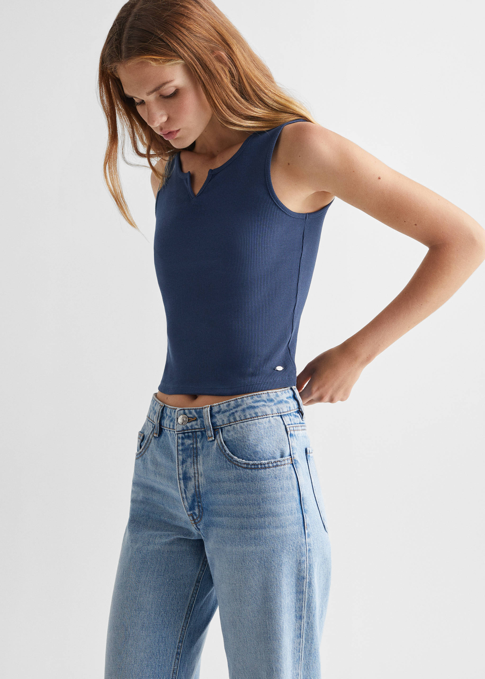 Cotton T-shirt - Medium plane