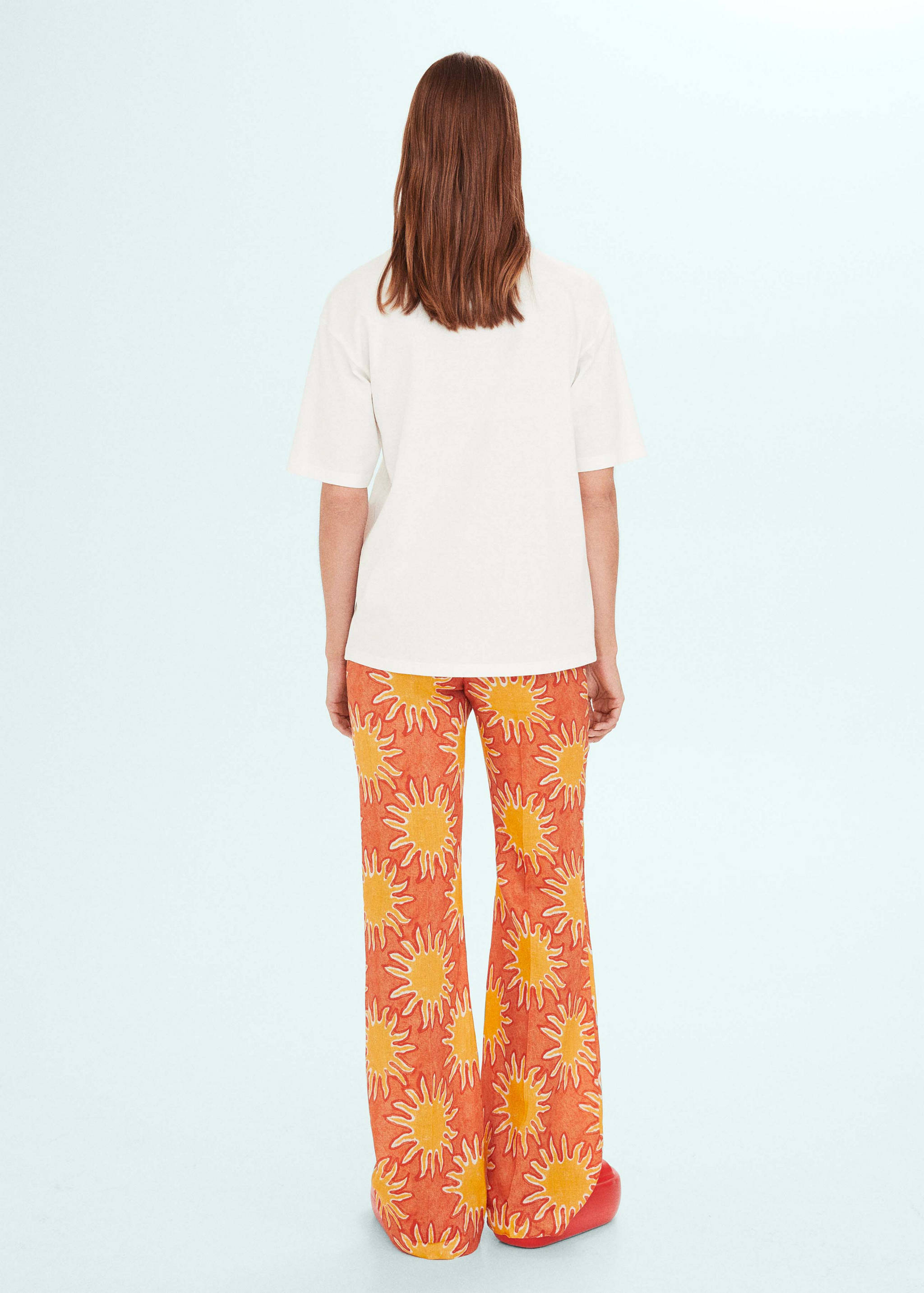 Gemustertes Oversize T-Shirt - Detail des Artikels 1