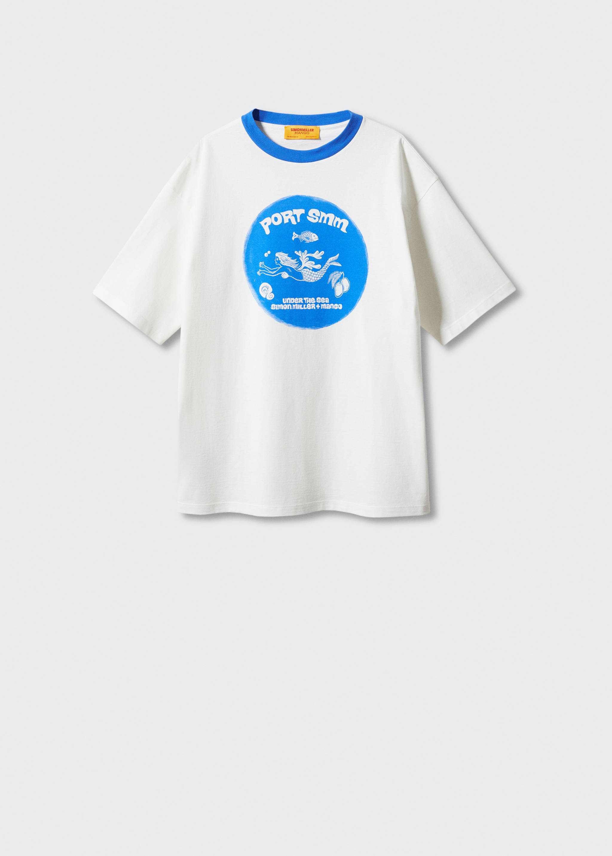 Gemustertes Oversize T-Shirt - Artikel ohne Model