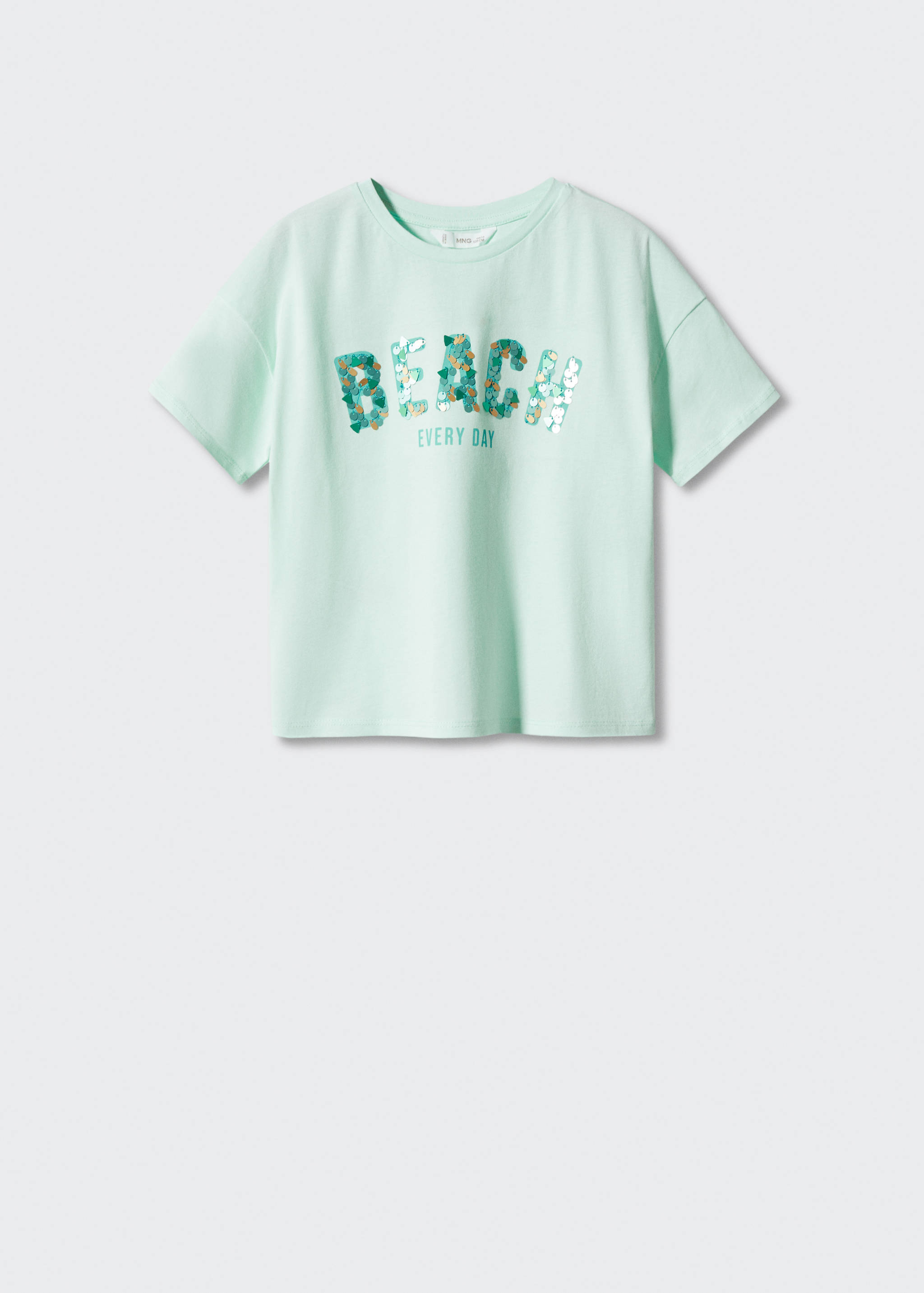 Camiseta mensaje estampado - Artículo sin modelo