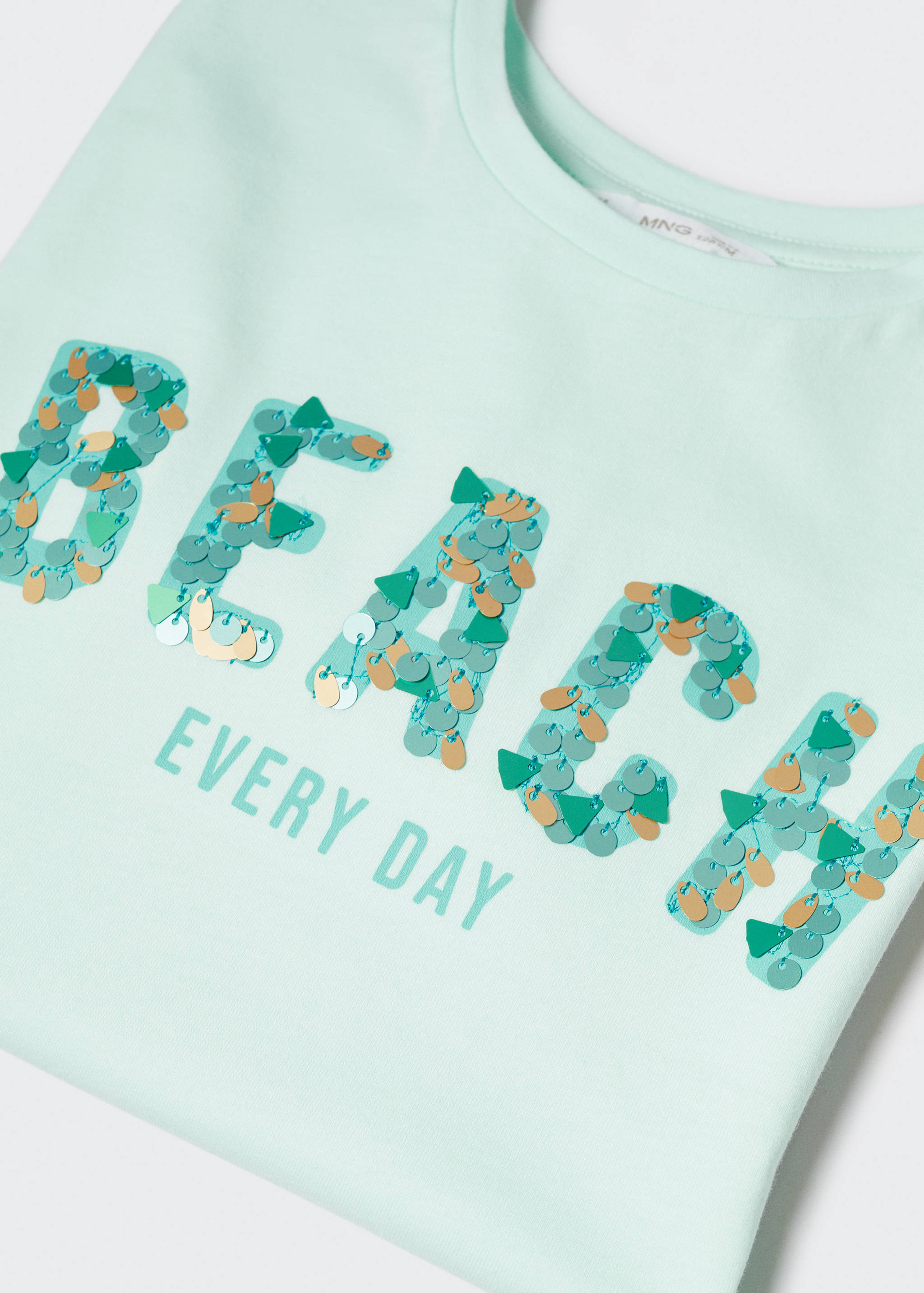 Camiseta mensaje estampado - Detalle del artículo 8