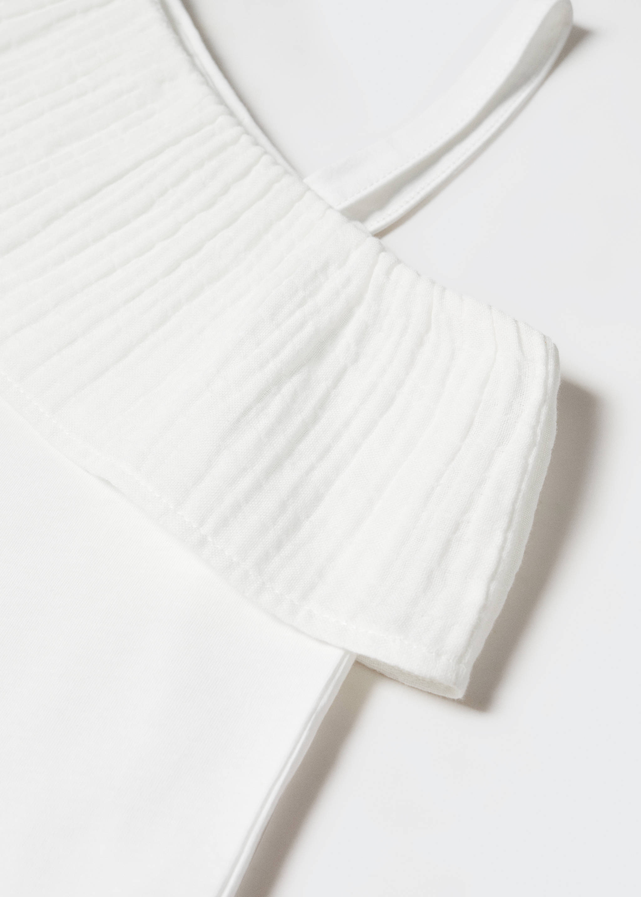 Ruffled asymmetric T-shirt - Details of the article 8