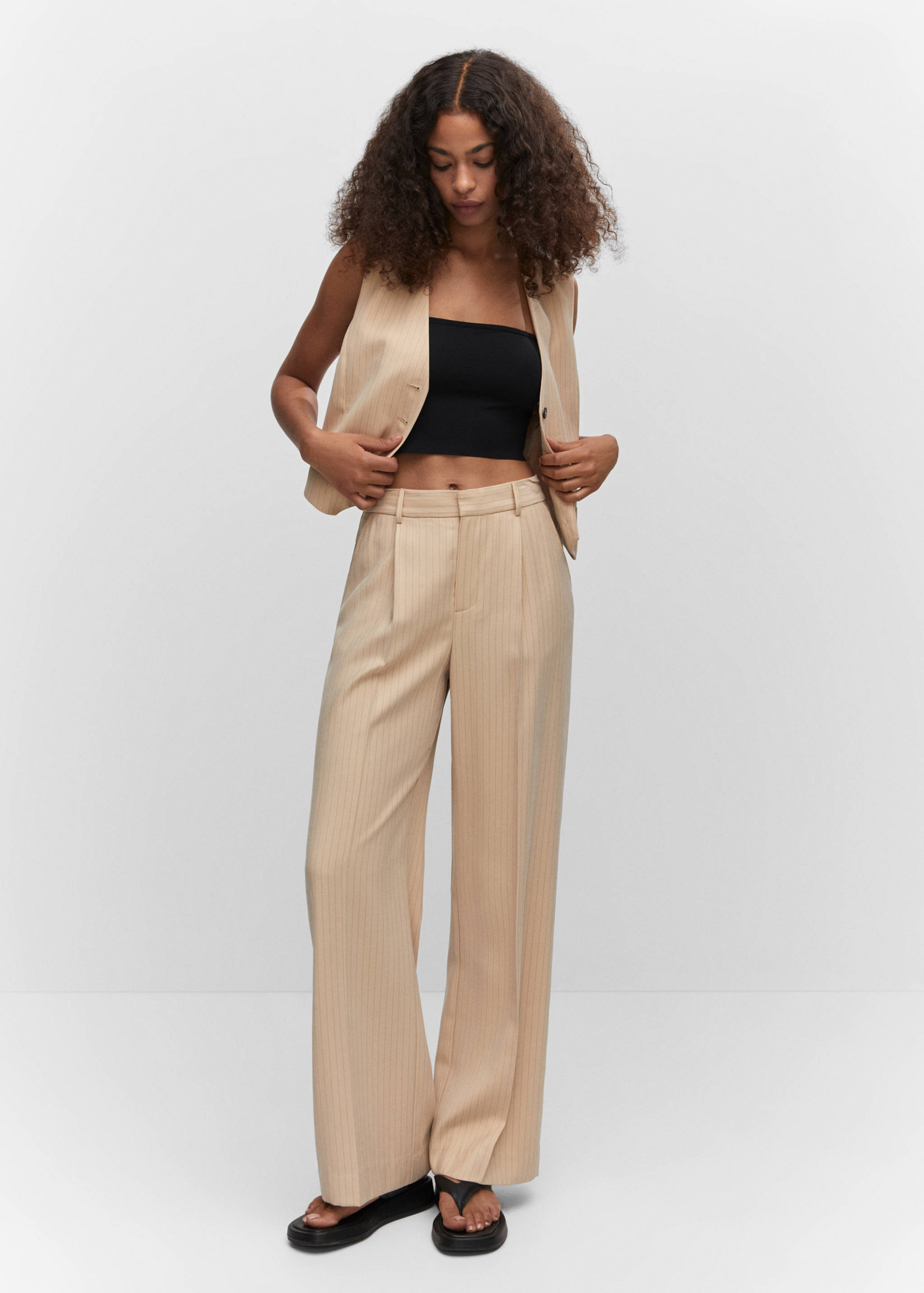 Seamless crop top - General plane