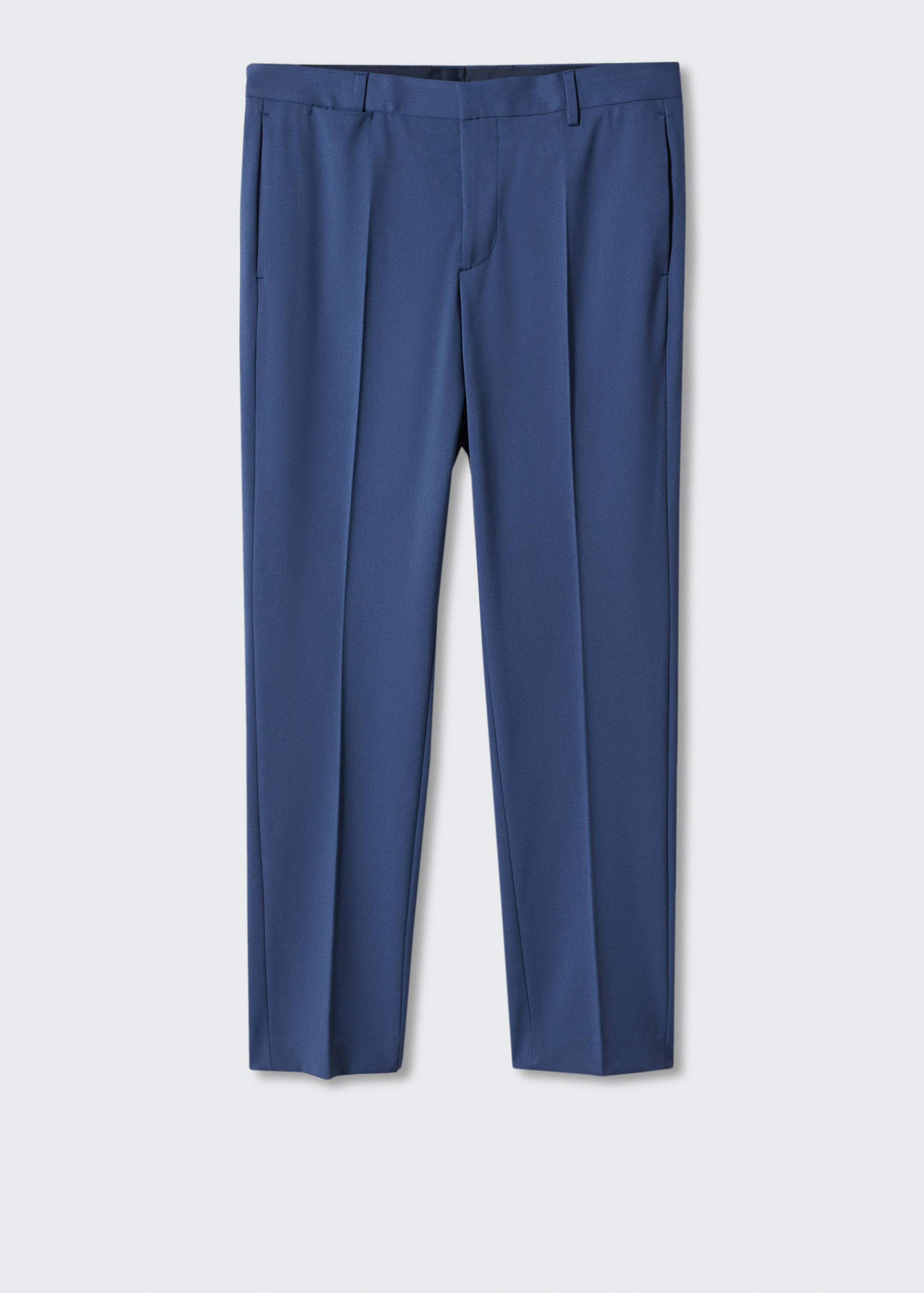 Stretch fabric super slim-fit suit trousers - Article without model
