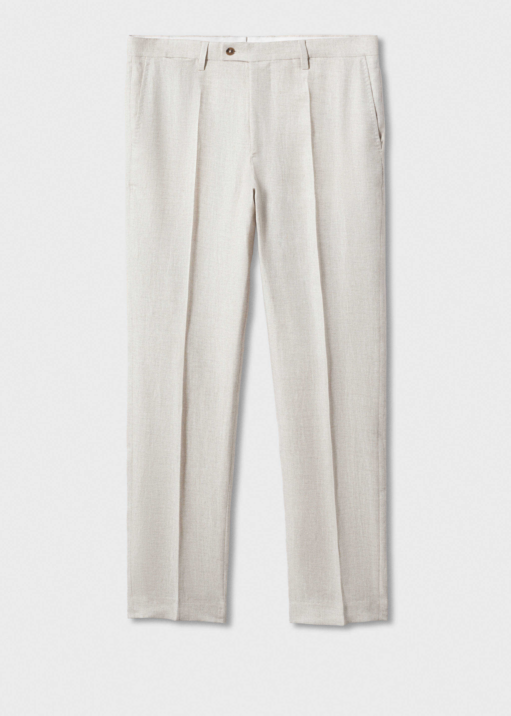 100% linen suit trousers - Article without model