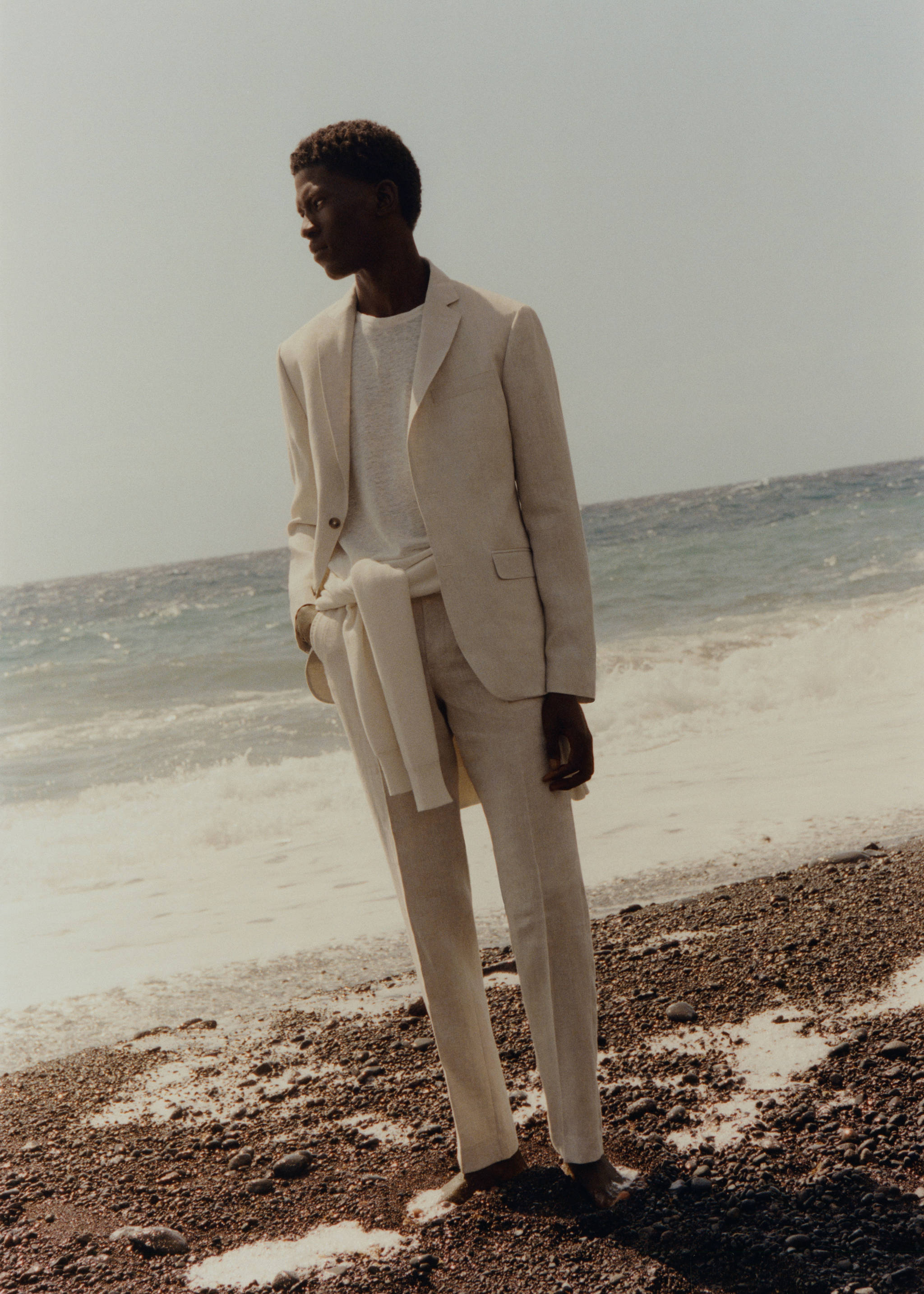 100% linen suit pants - Details of the article 5
