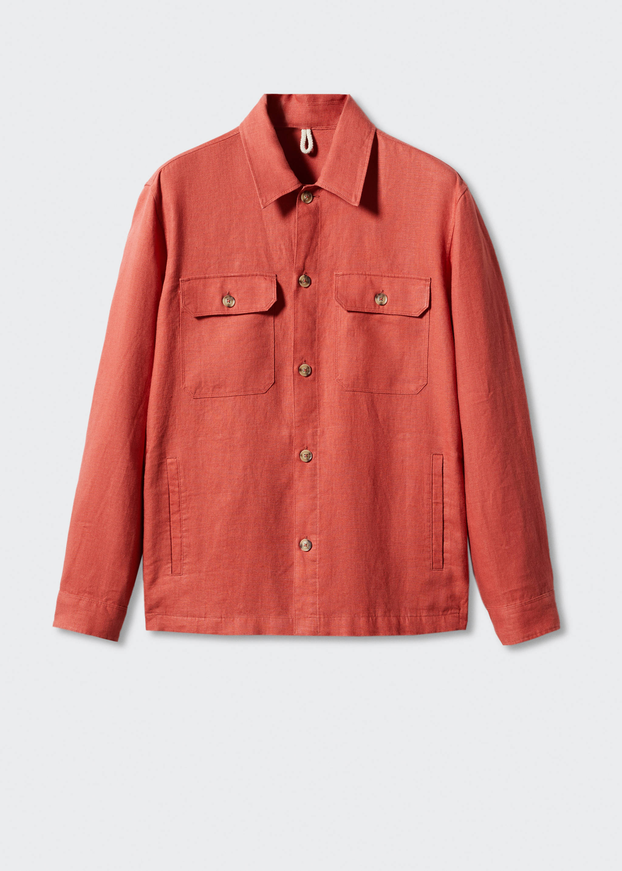 Surchemise 100 % lin regular-fit - Article sans modèle