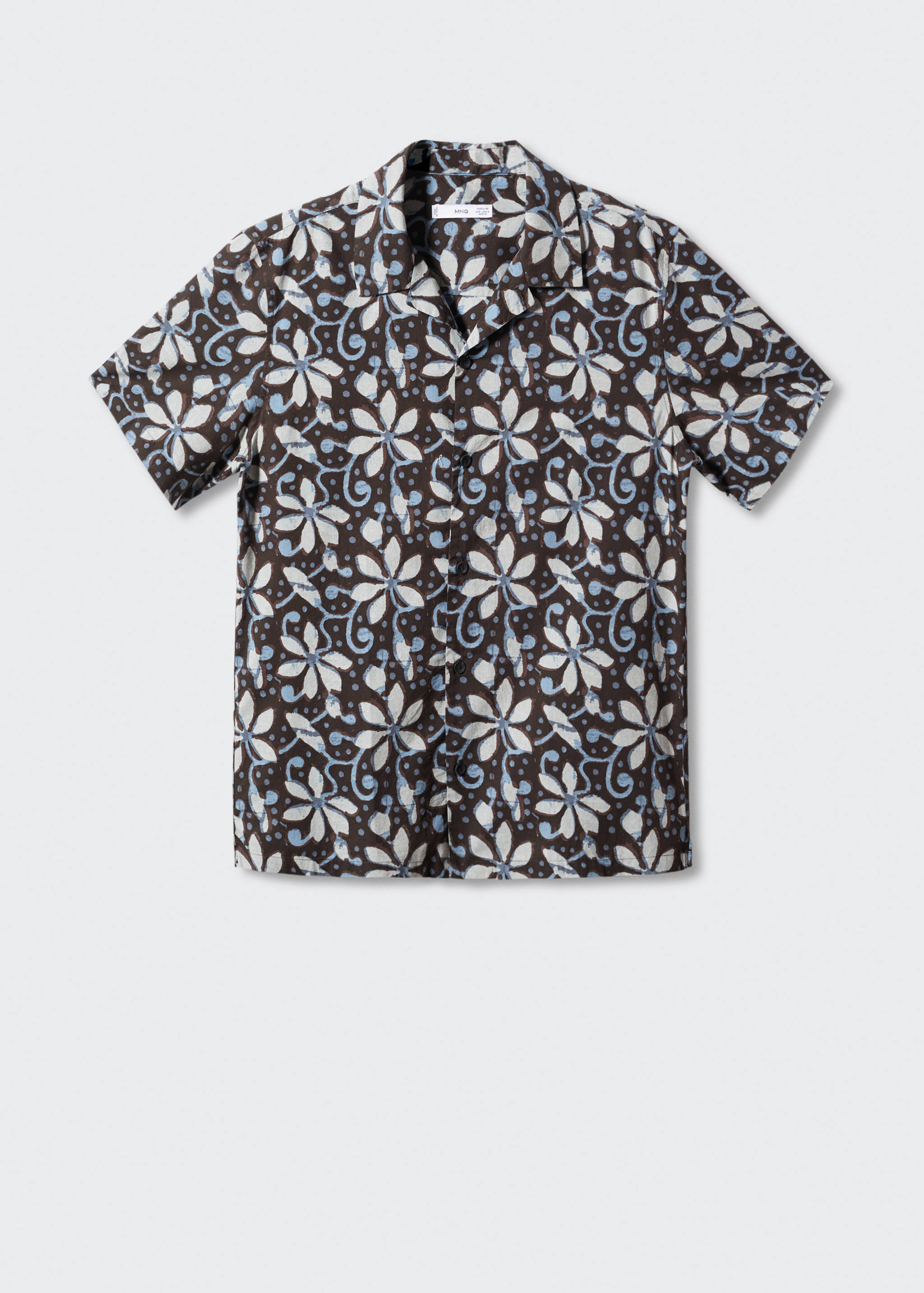 Camisa bowling estampada - Article sense model
