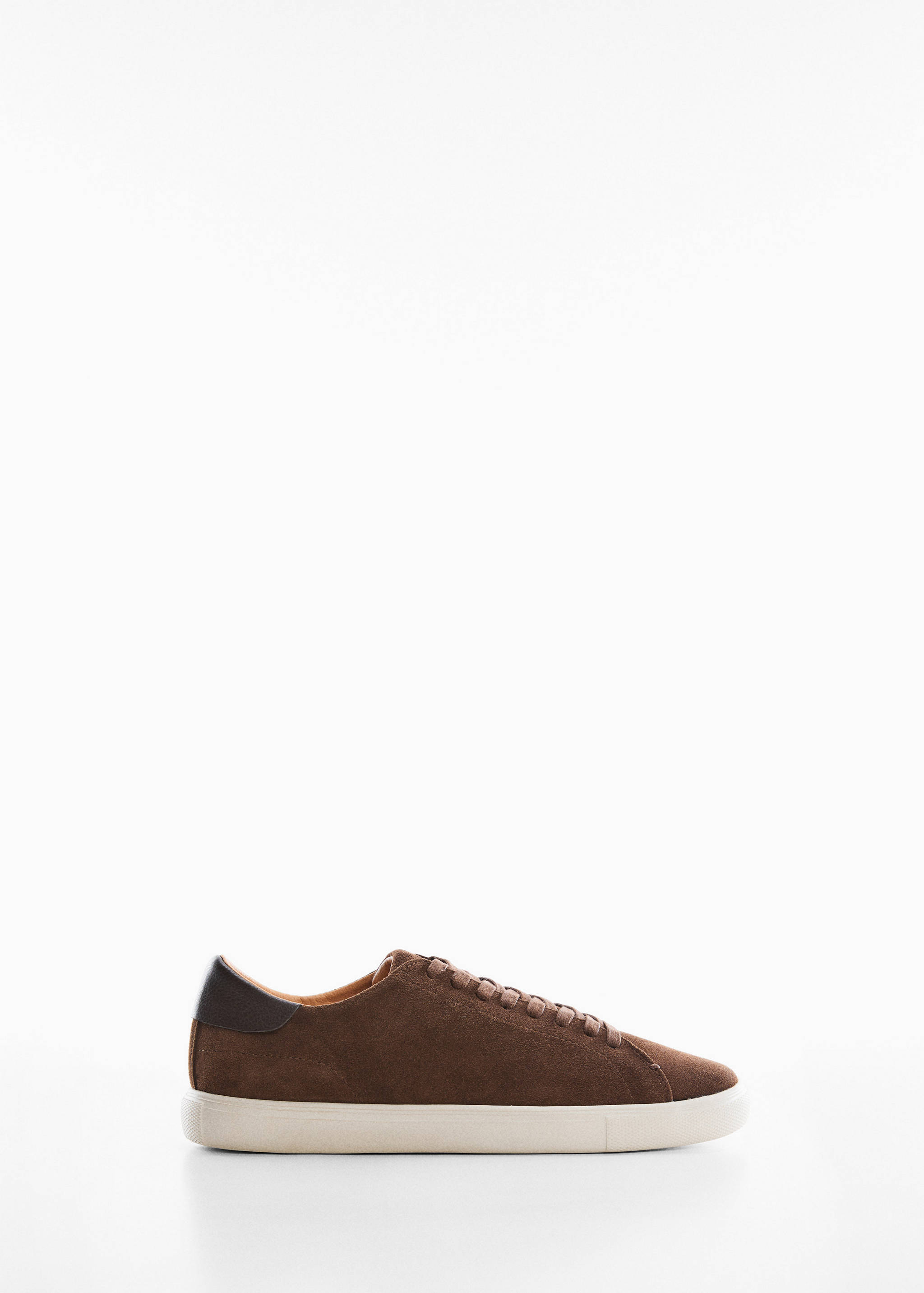 Laces suede sneaker - Article without model