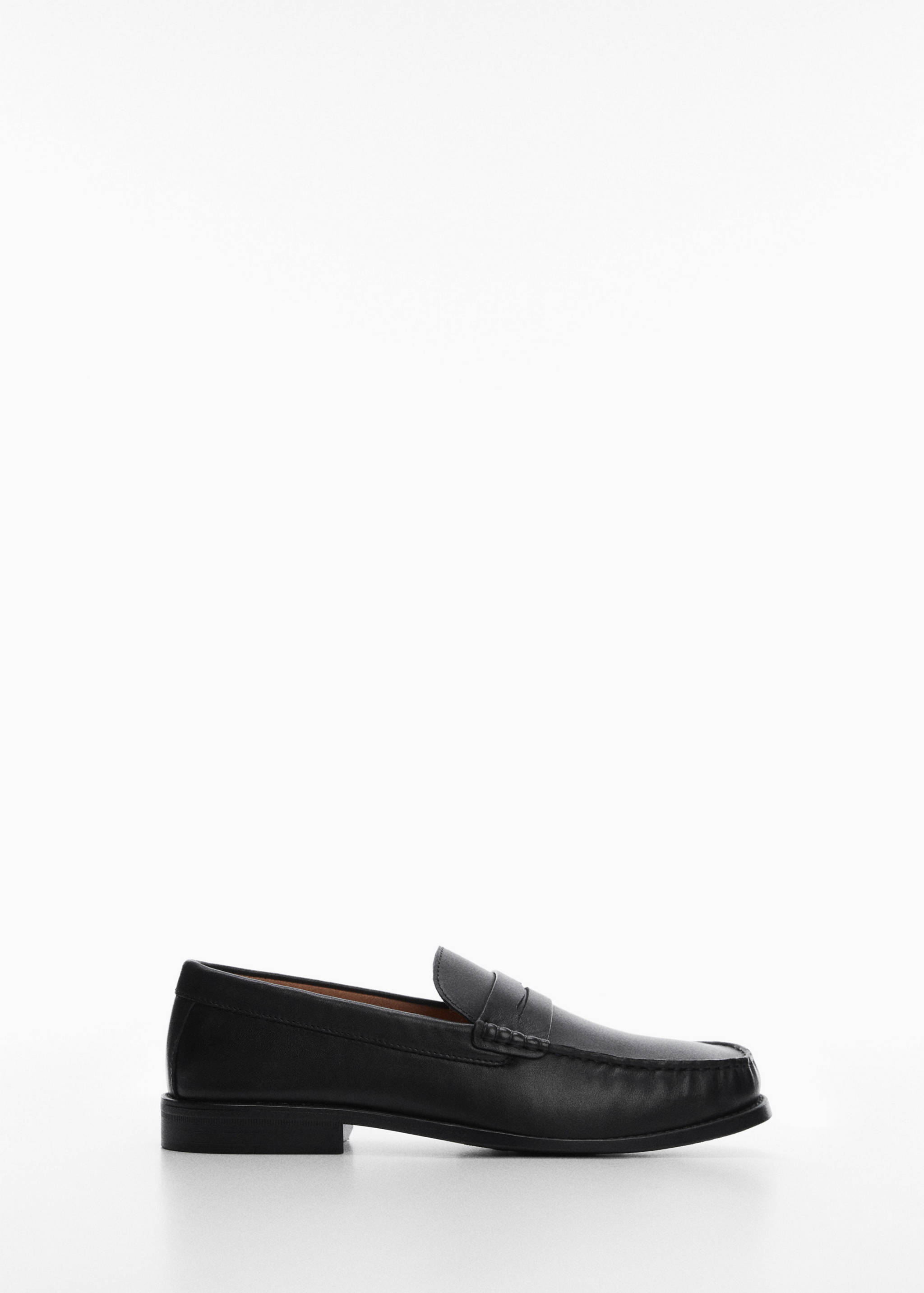 Leather penny loafers - Article without model