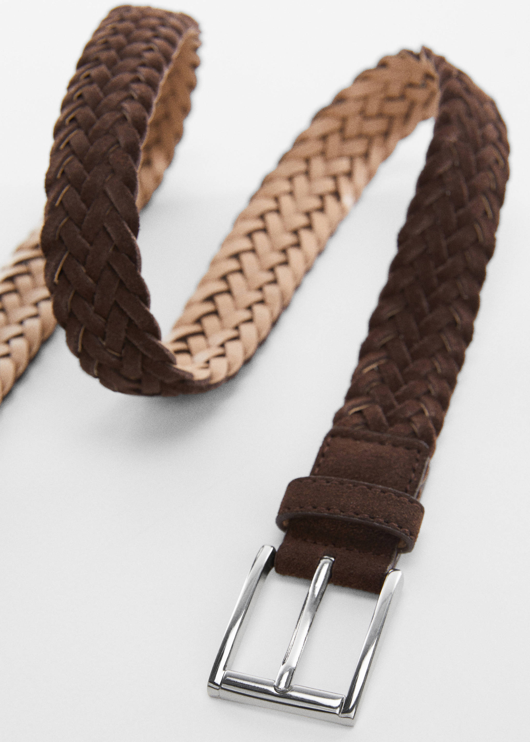 Braided suede belt - Details of the article 2