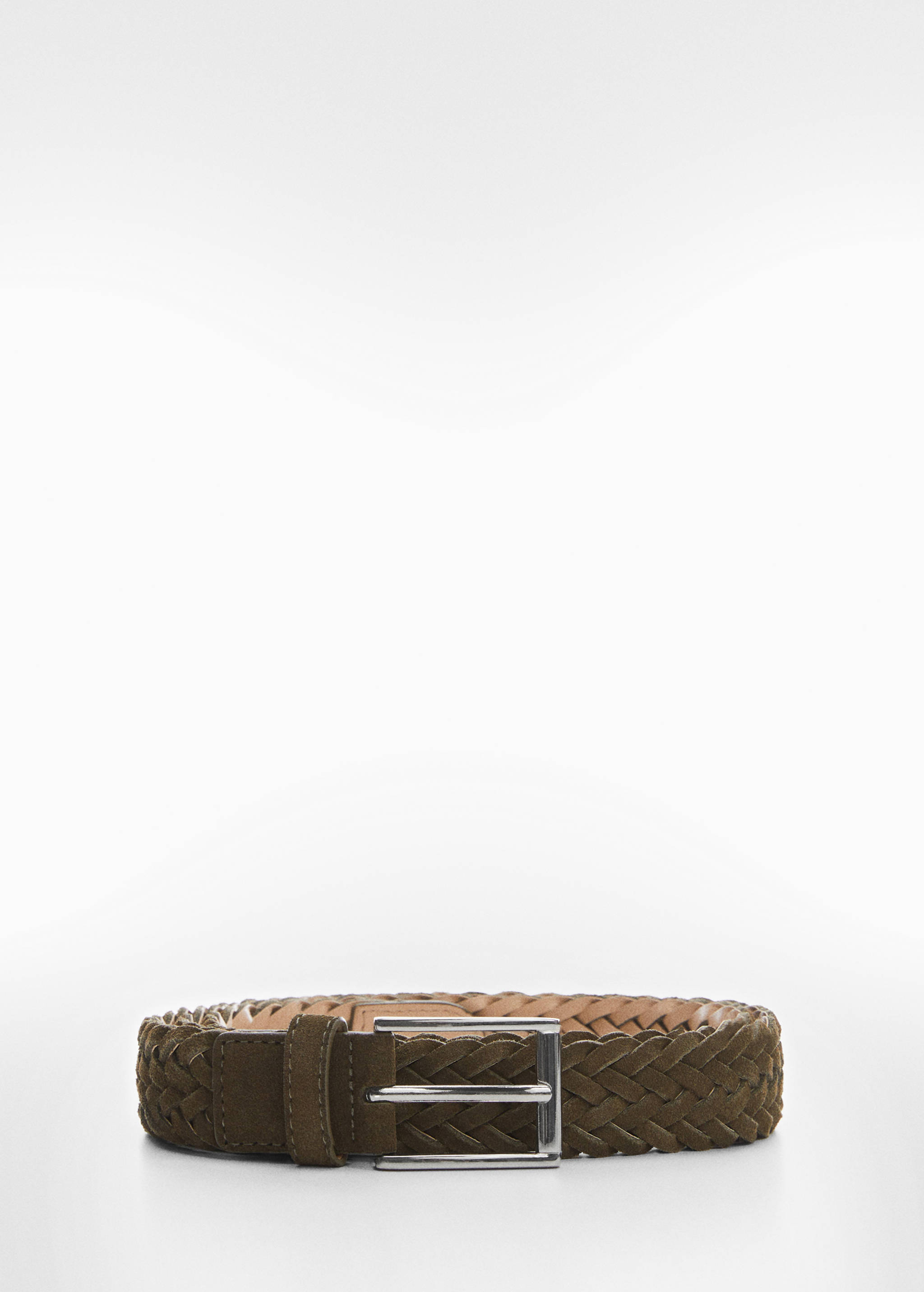 Braided suede belt - Article without model