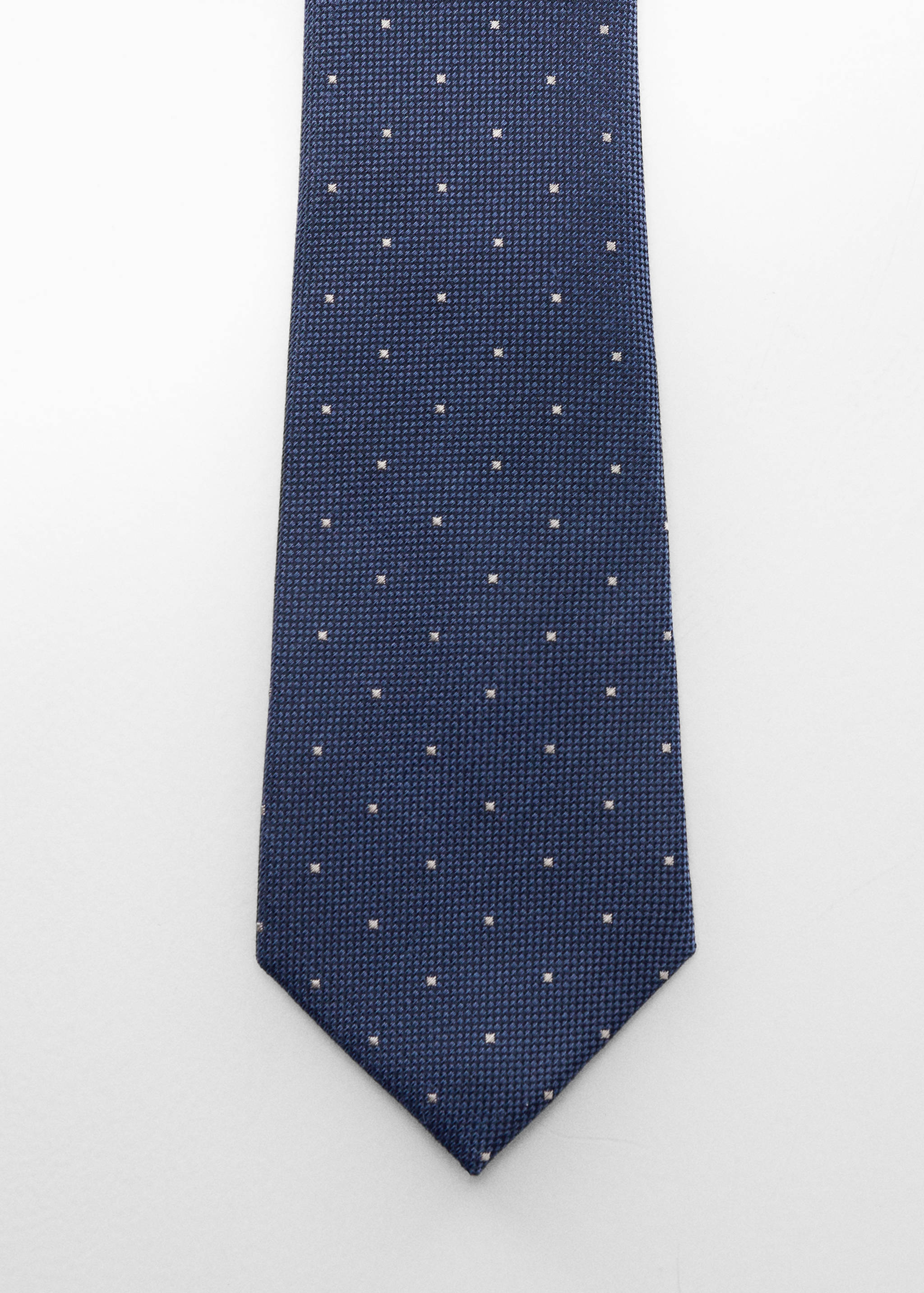 Corbata estructura micro lunares - null