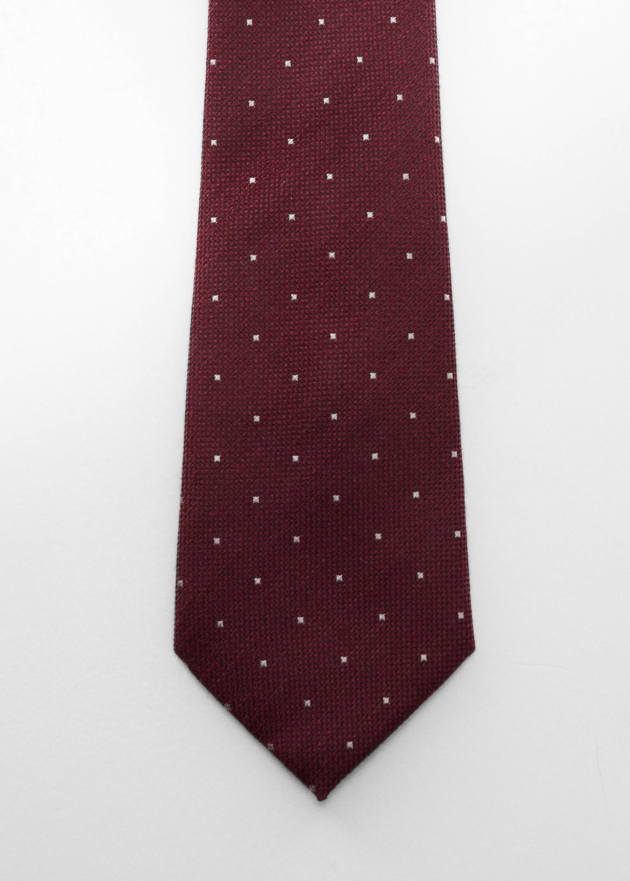 Tie with micro polka-dot structure - Details of the article 1
