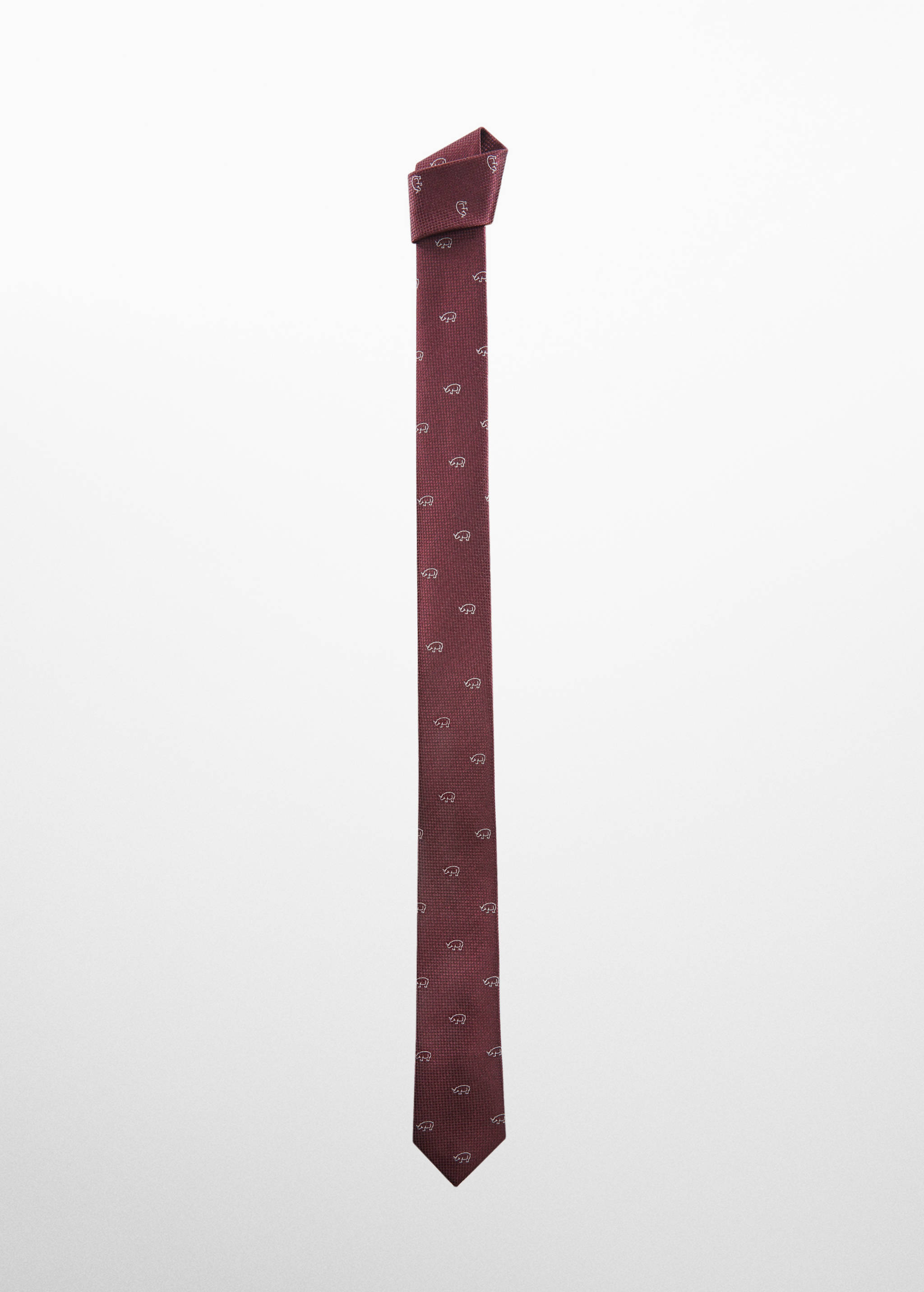 Krawatte mit Animalprint - Artikel ohne Model