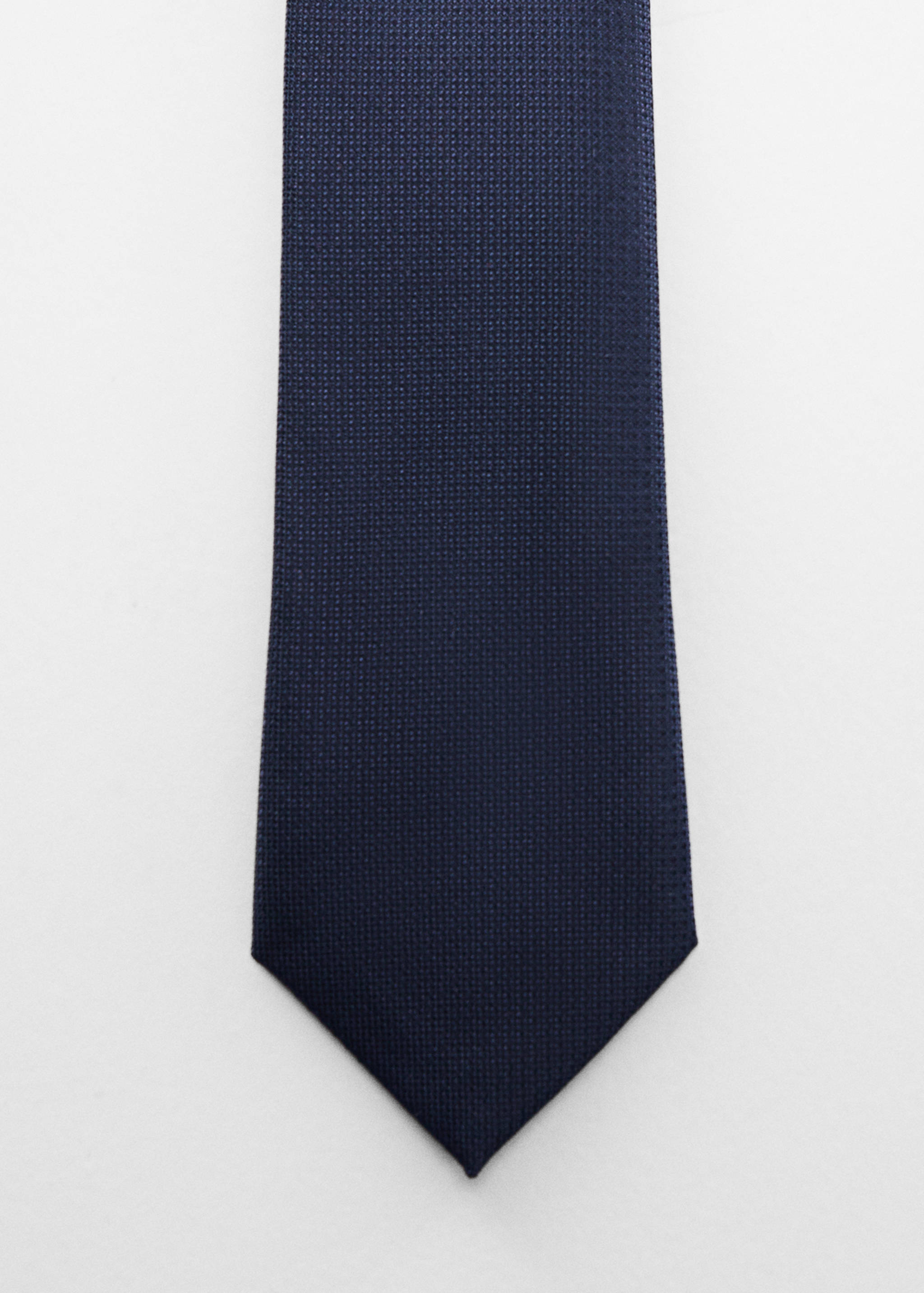 Narrow structured tie - null
