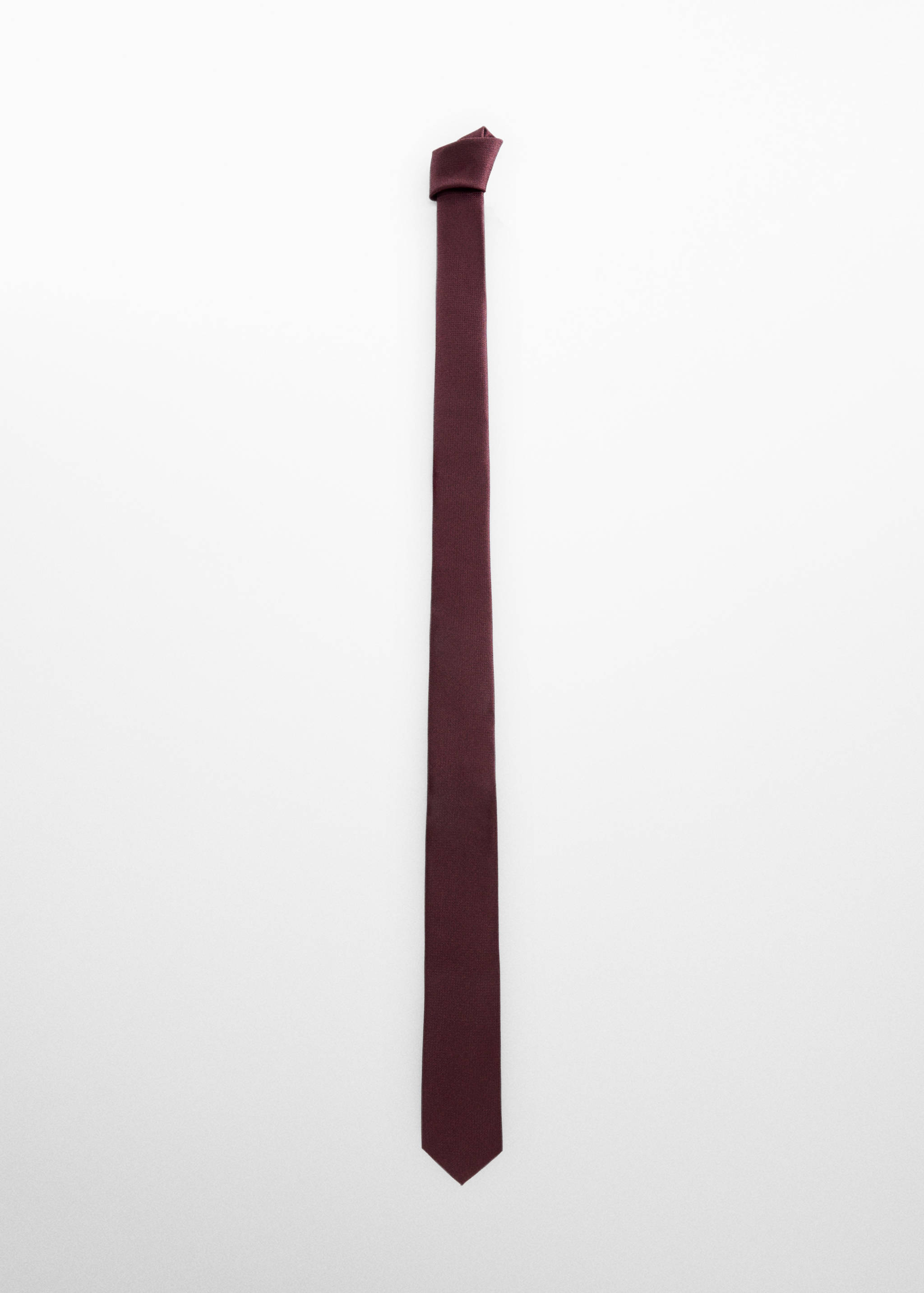 Narrow structured tie - Article without model