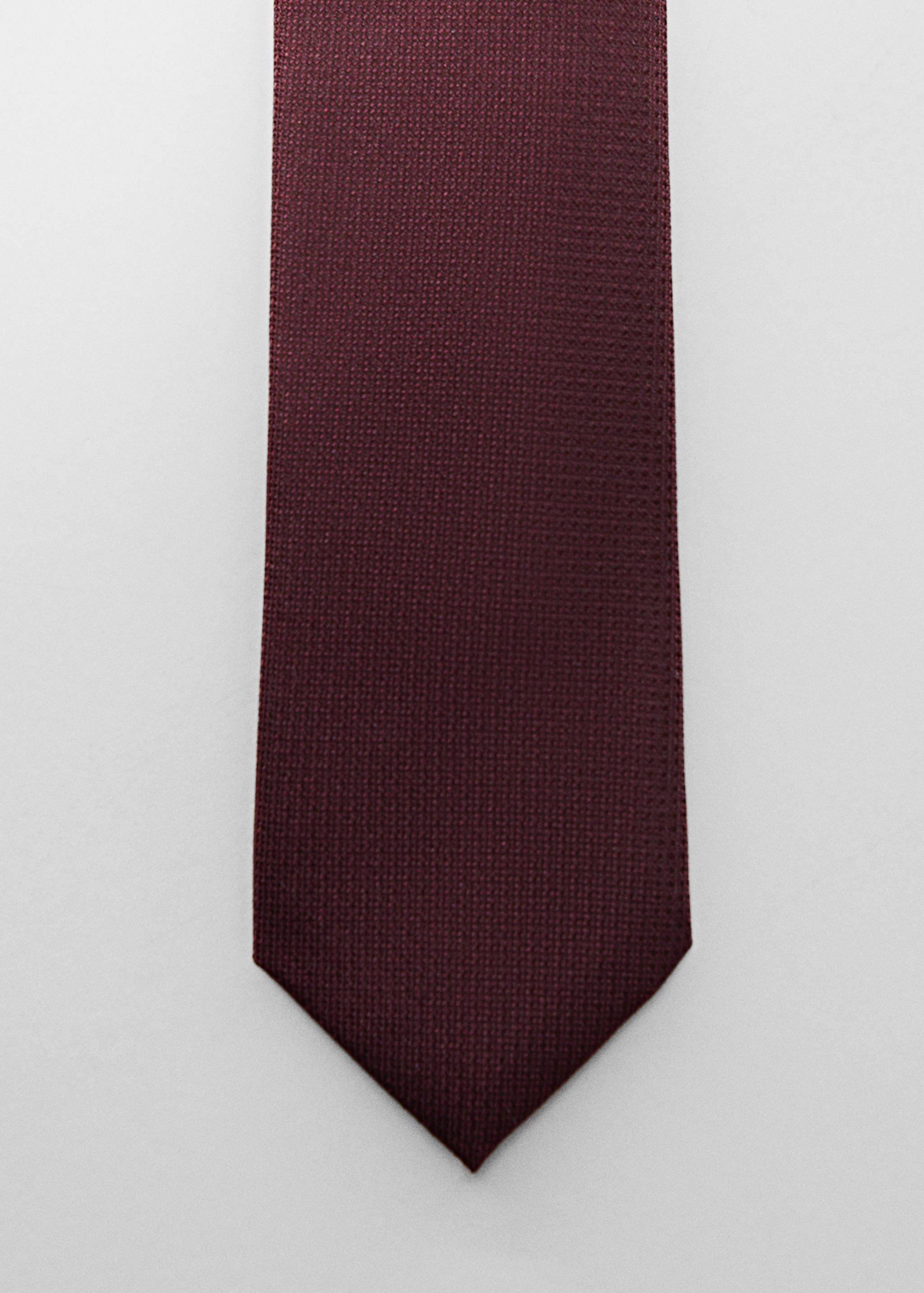 Narrow structured tie - Details of the article 1