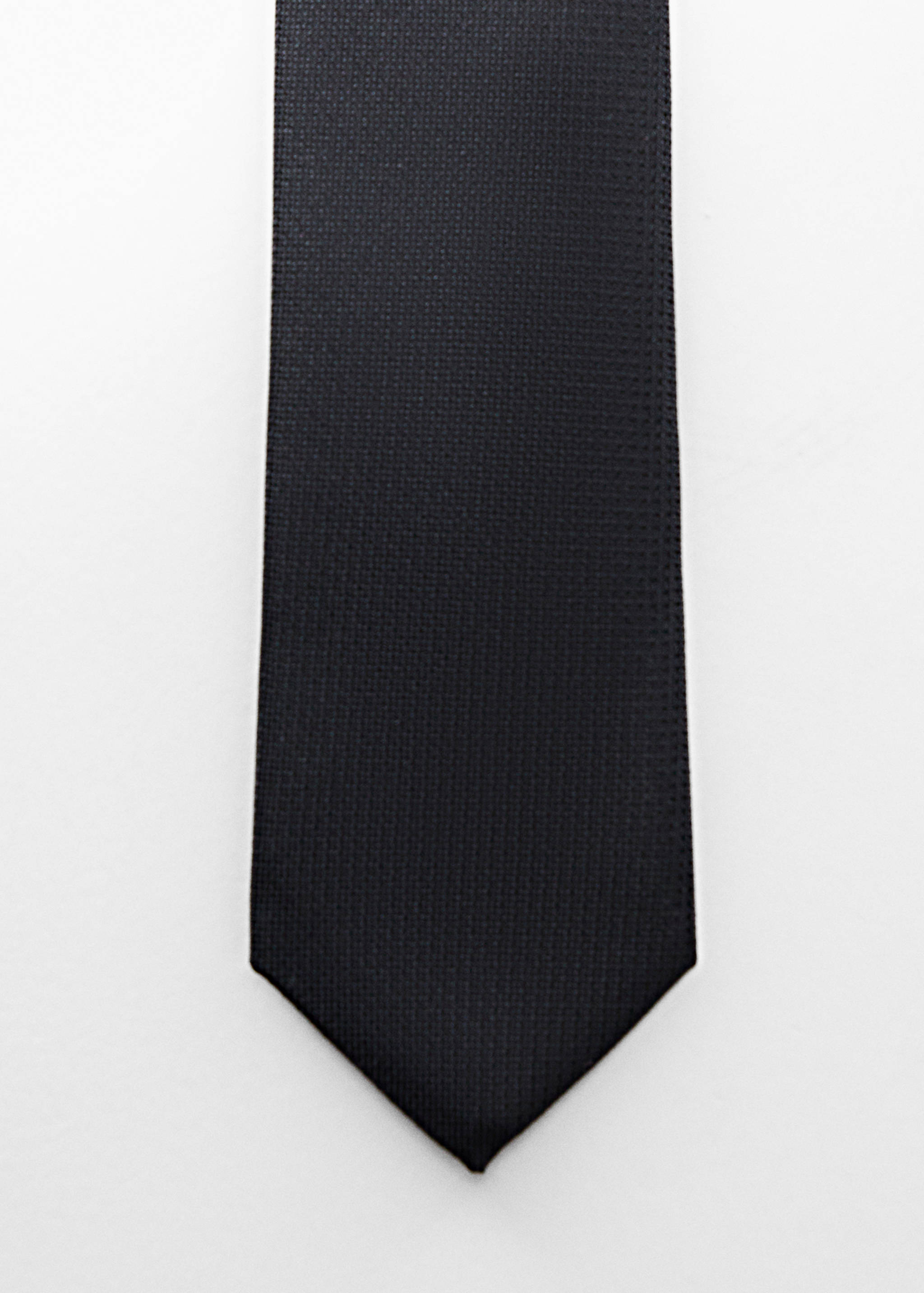 Narrow structured tie - null
