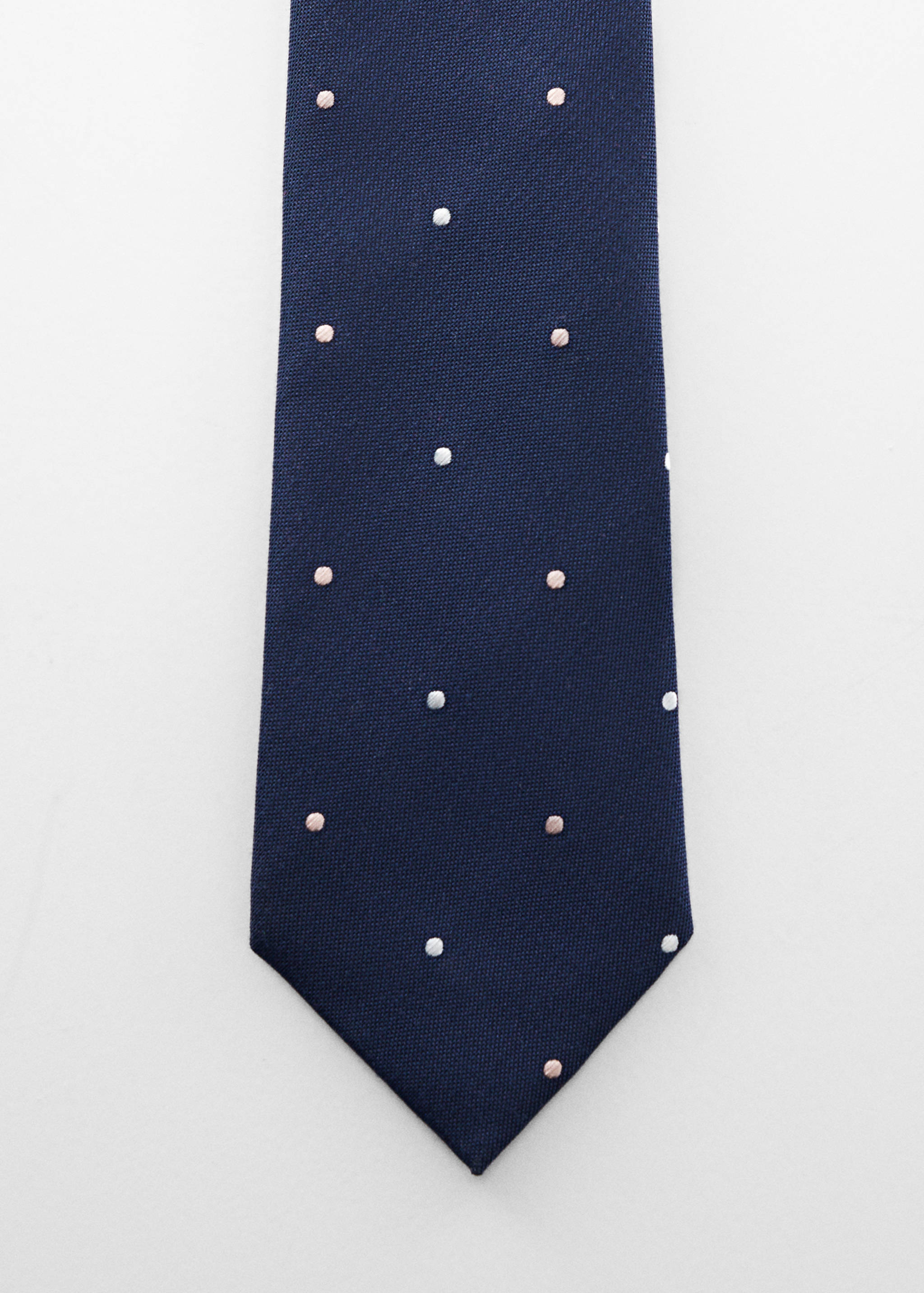Polka-dot patterned tie - null