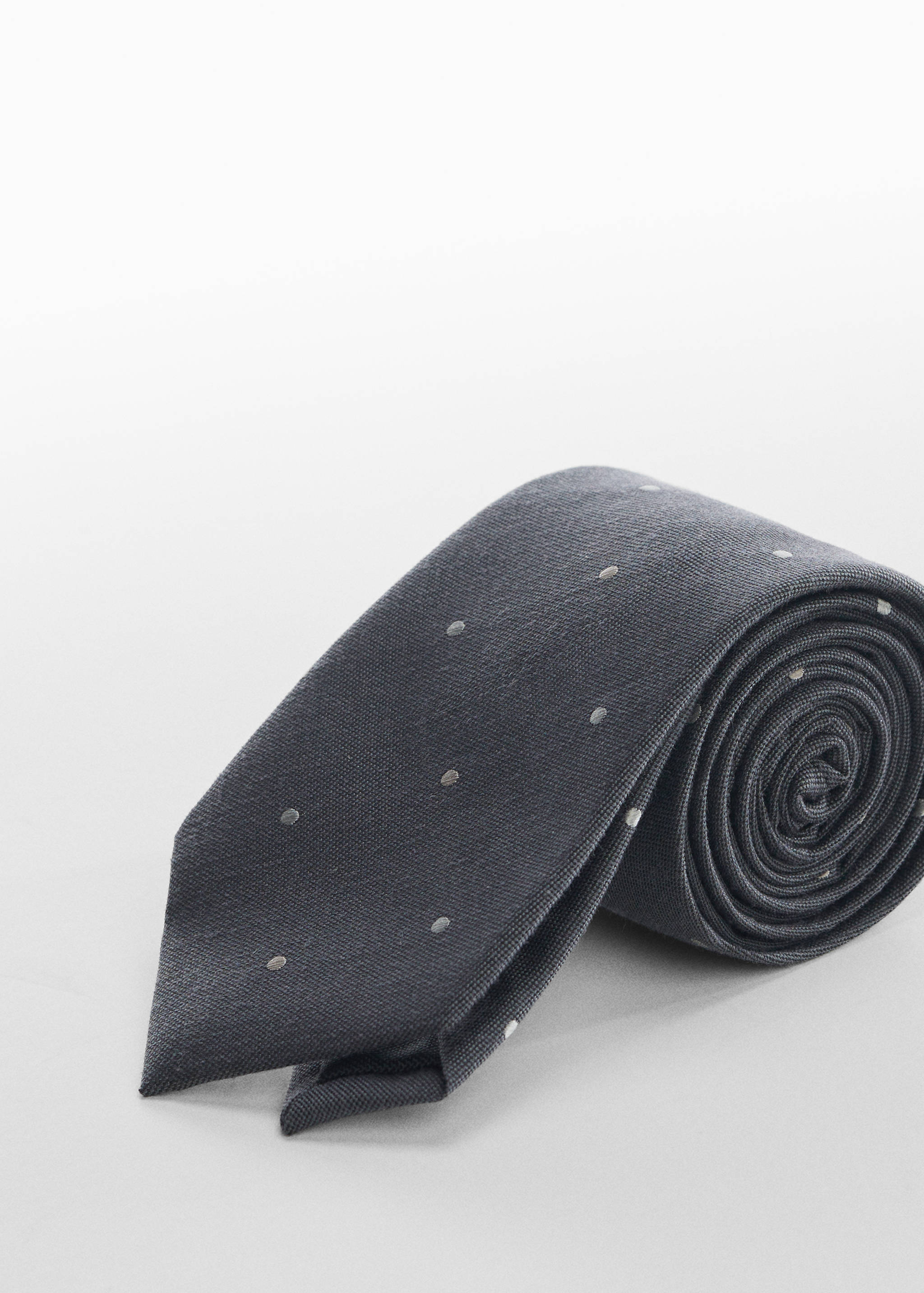 Polka-dot patterned tie - Medium plane