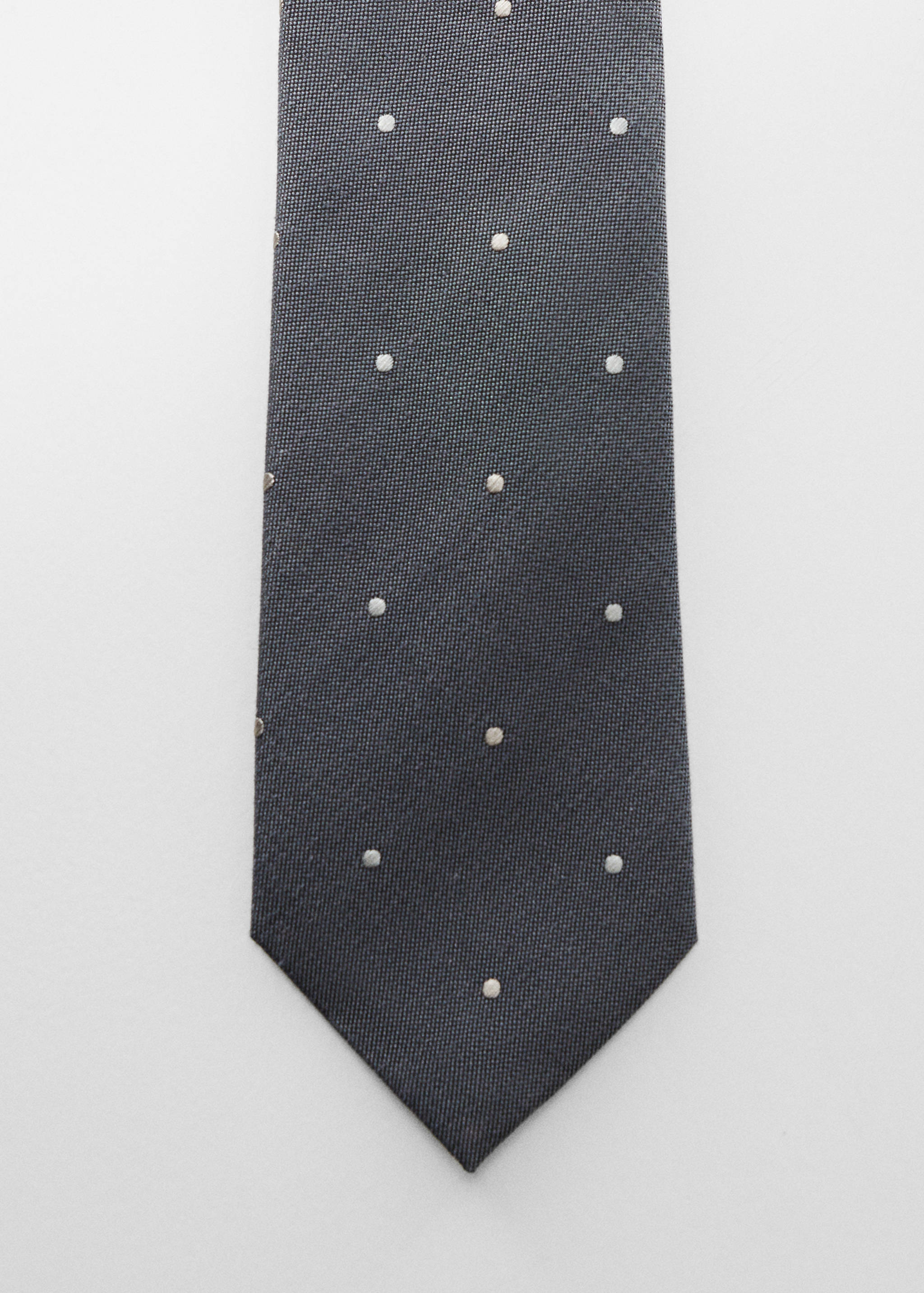 Polka-dot patterned tie - null