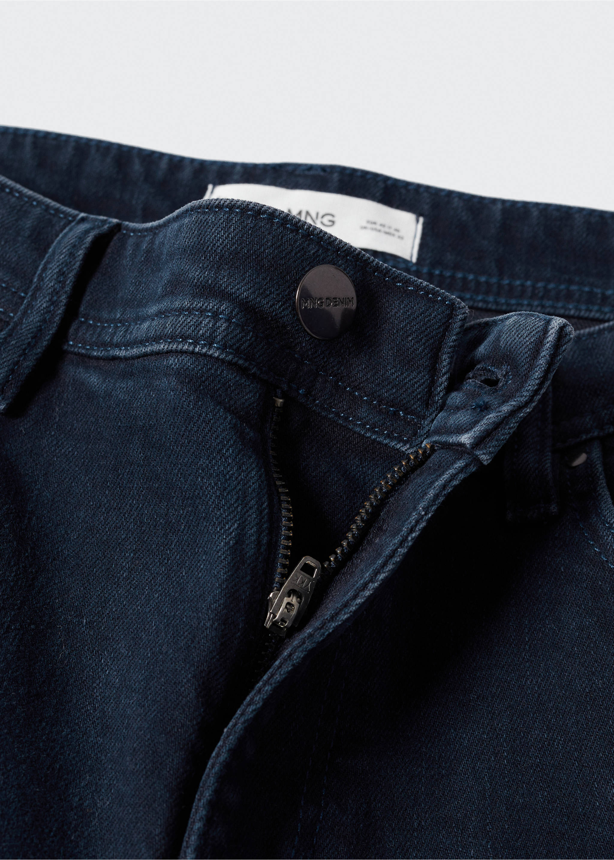 Jan slim-fit jeans - Details of the article 8, Deep Dark Blue. Ref: 57010688-00.