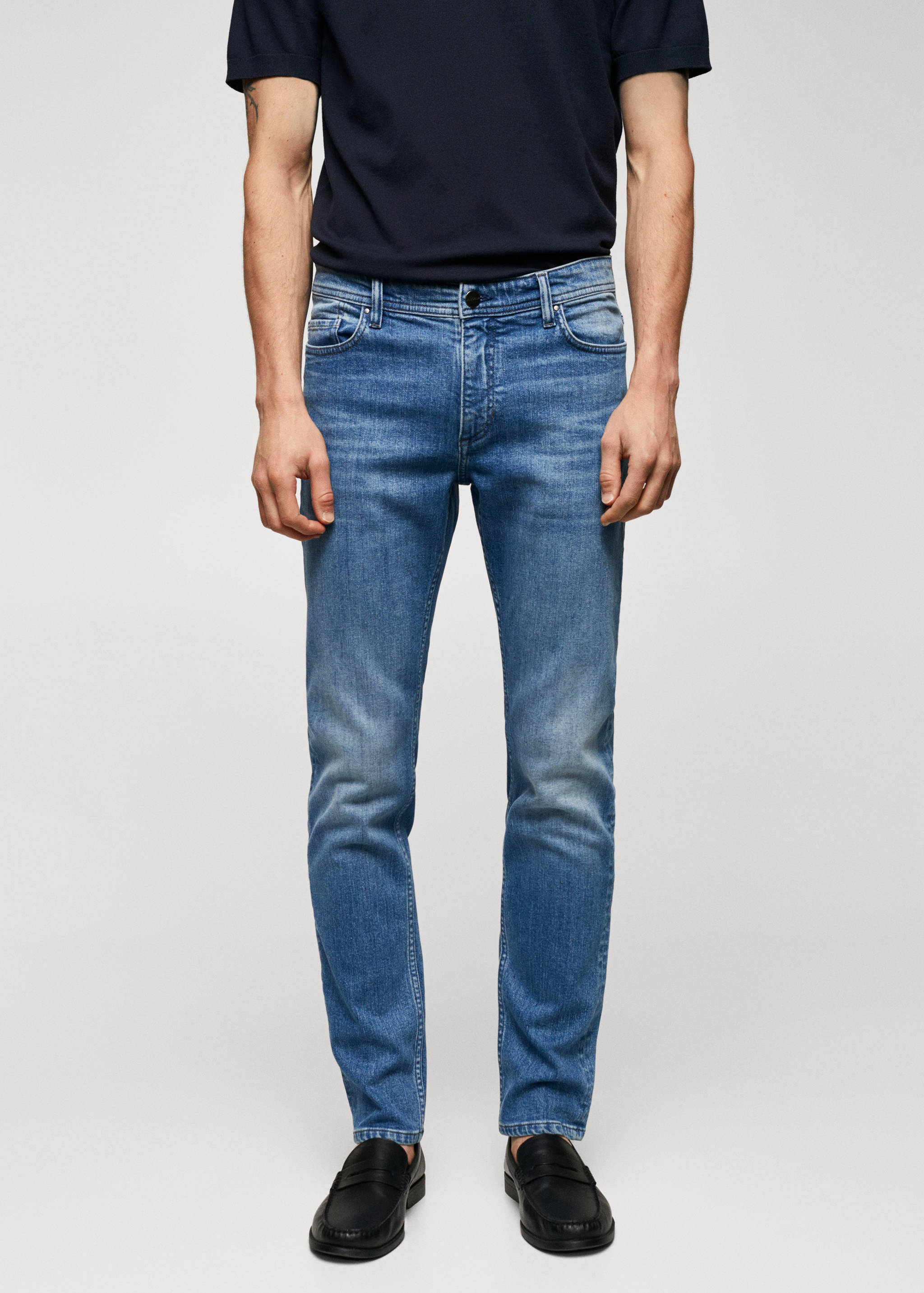 Jeans Jan slim fit - Bild av mittparti