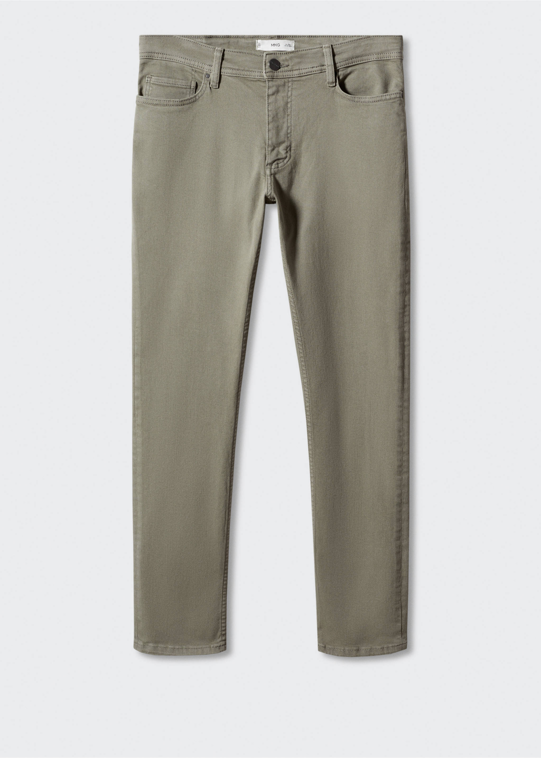 Jan slim-fit jeans - Article without model, Khaki. Ref: 57010694-00.