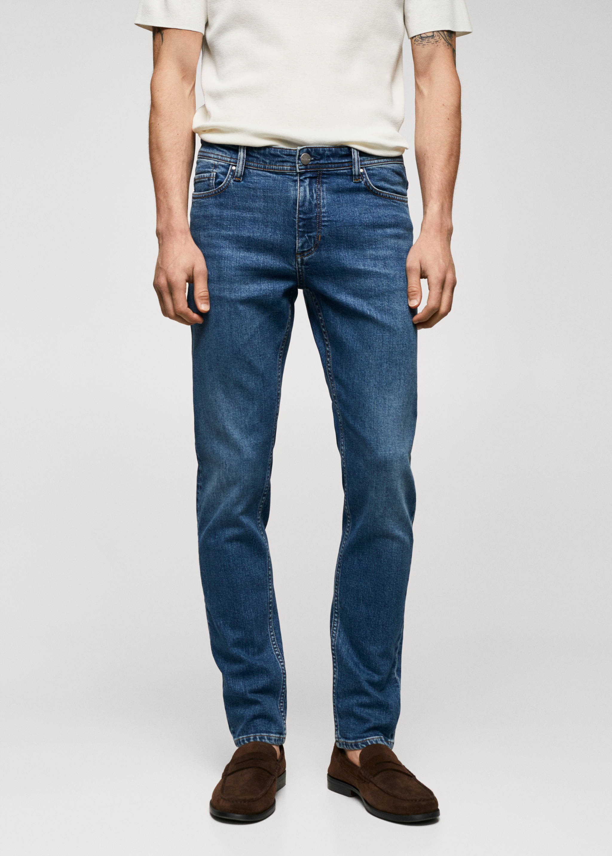 Jeans Jan slim fit - Bild av mittparti
