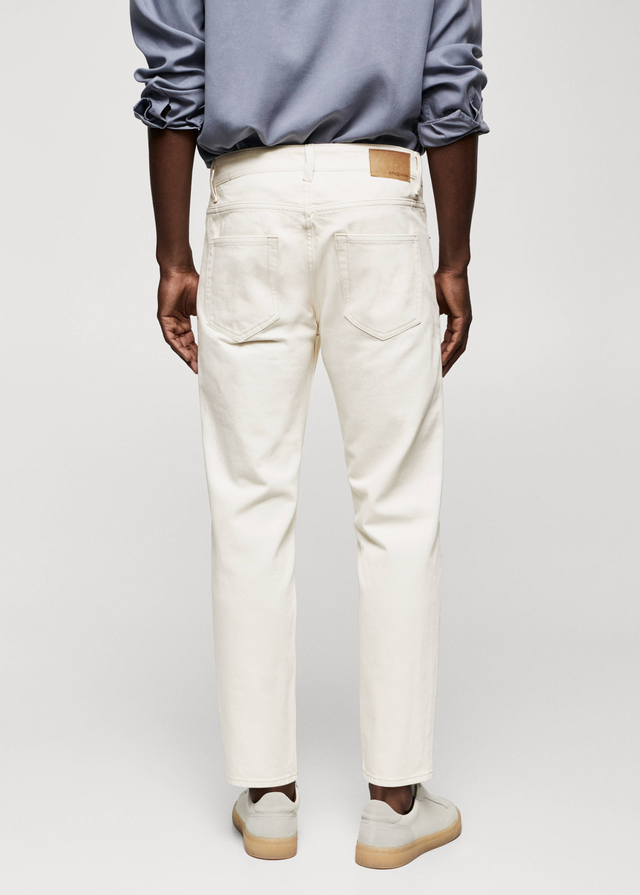 Ben tapered cropped jeans - Reverse of the article