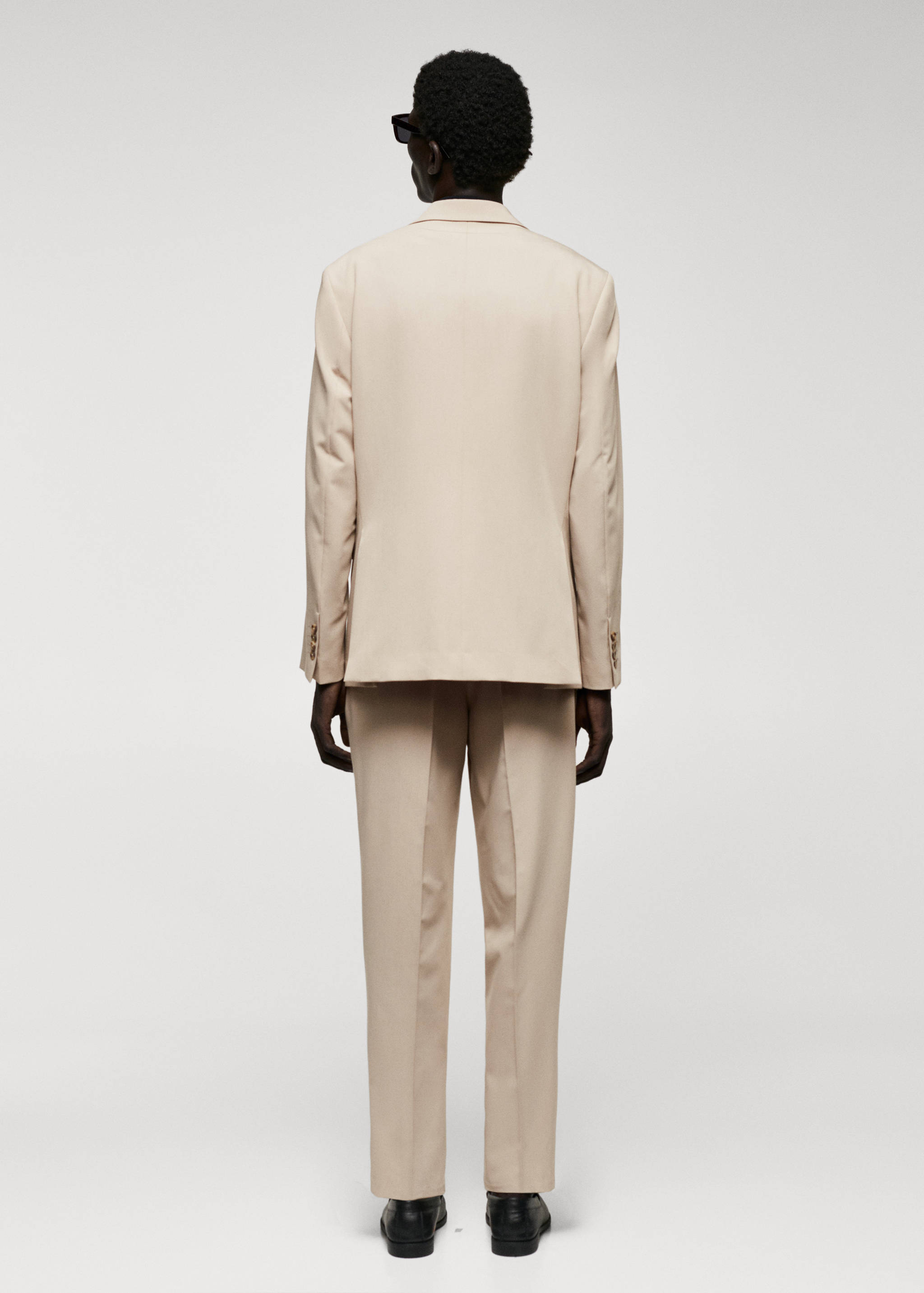 Regular fit suit blazer - Reverse of the article