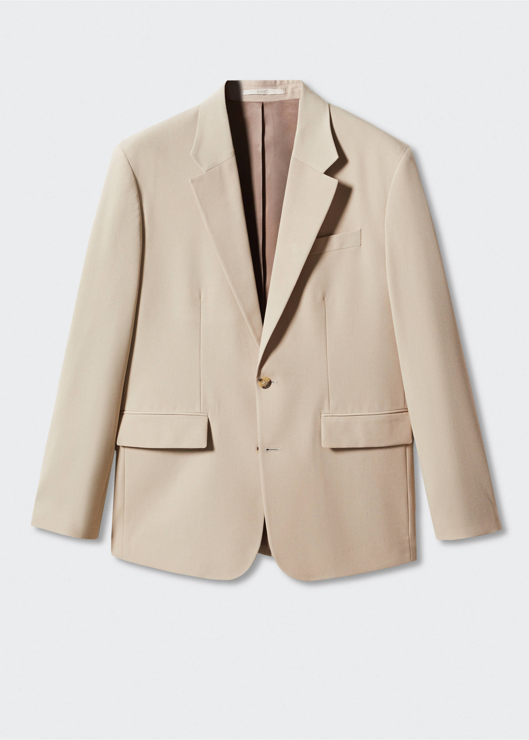 Regular fit suit blazer - Article without model, Light/Pastel Grey. Ref: 57010717-00.