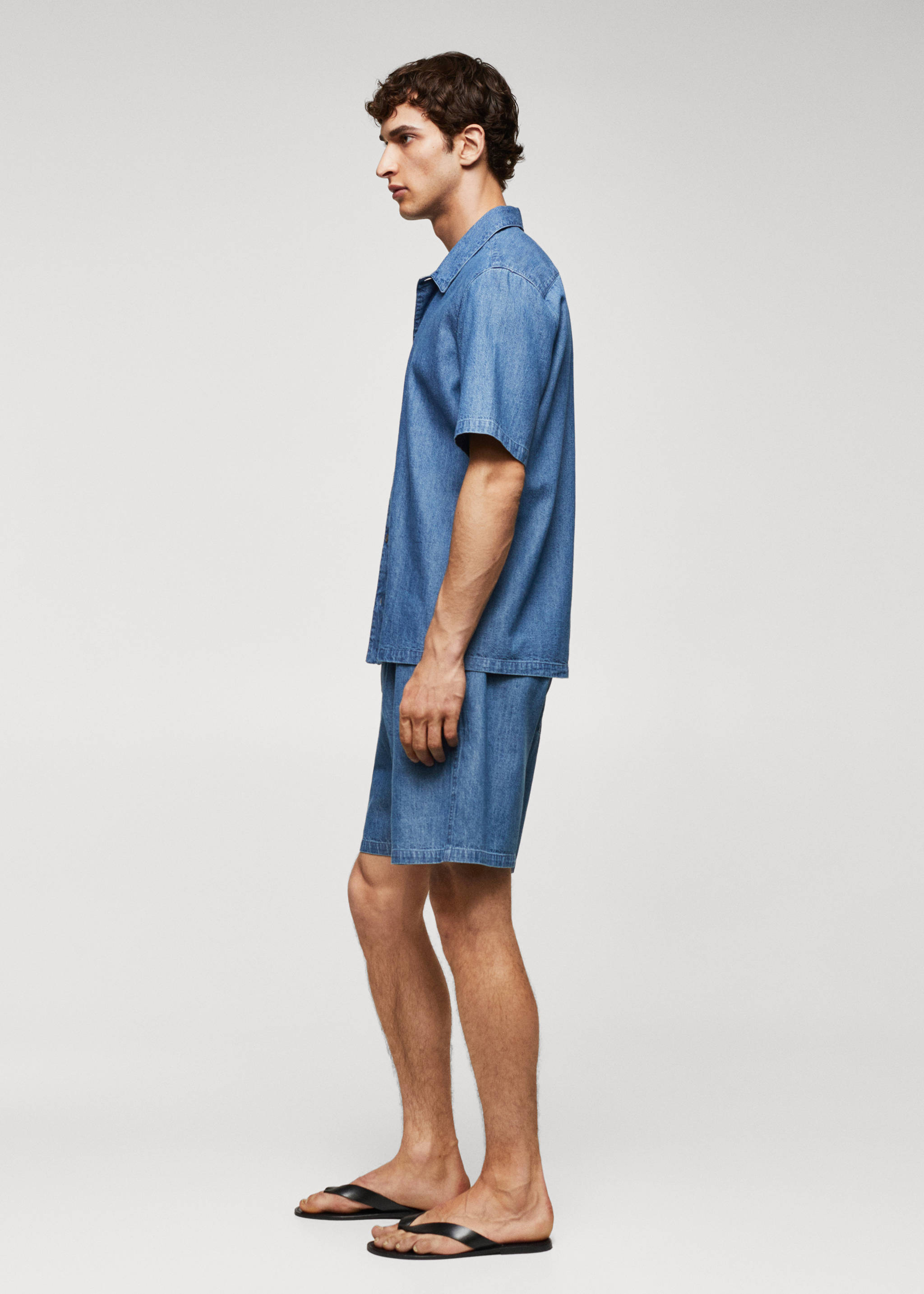 Chemise chambray 100 % coton - Détail de l'article 2