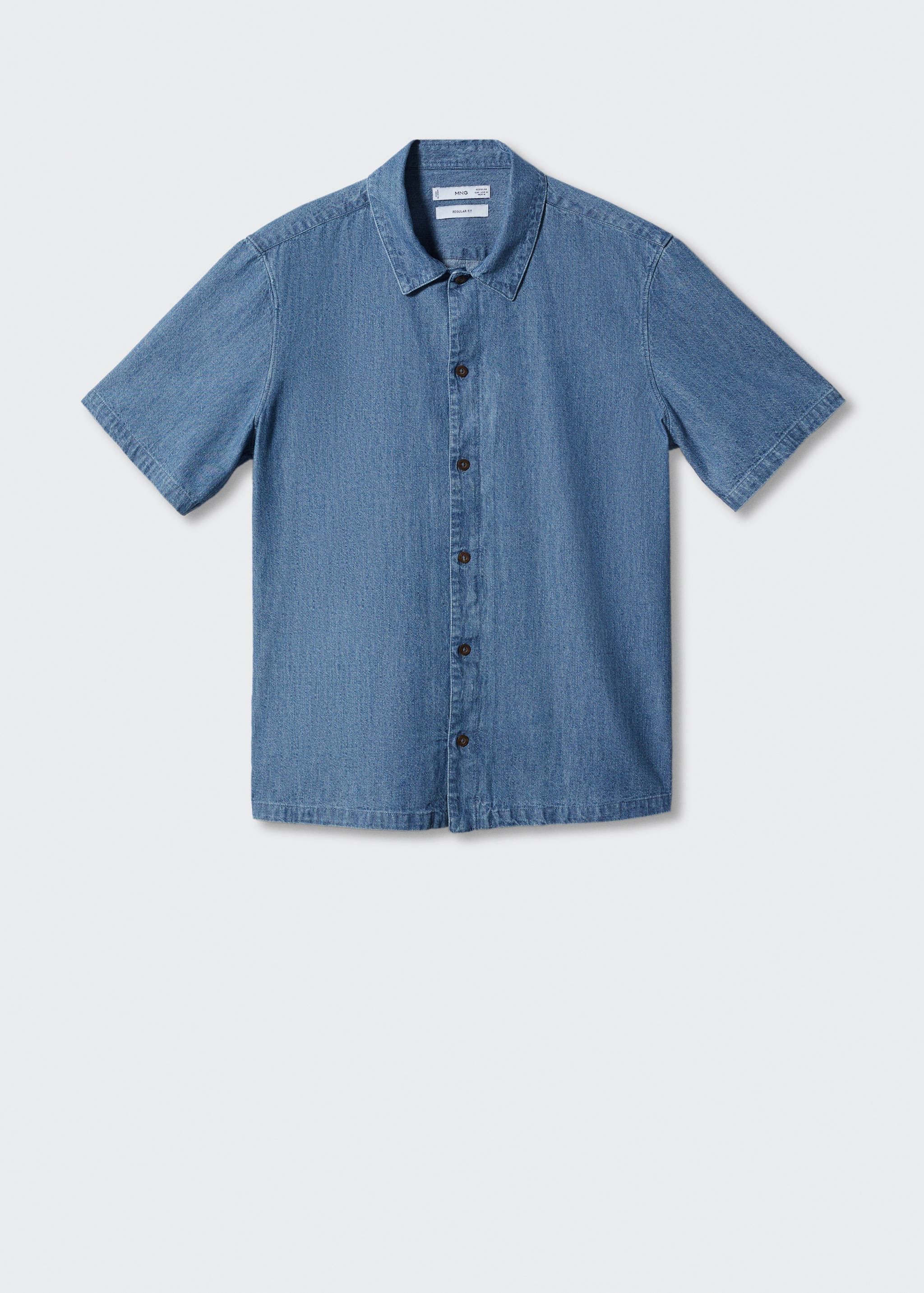 Chemise chambray 100 % coton - Article sans modèle