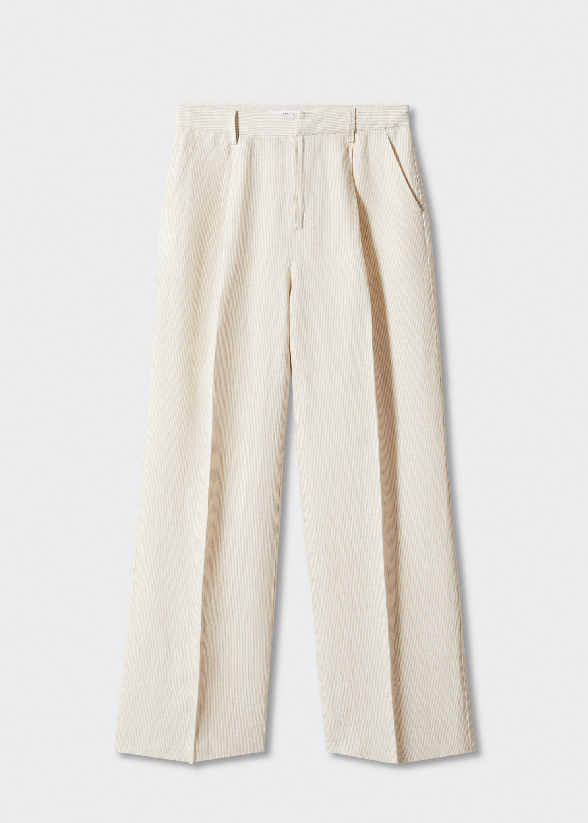 Pantalón recto lino - Artículo sin modelo