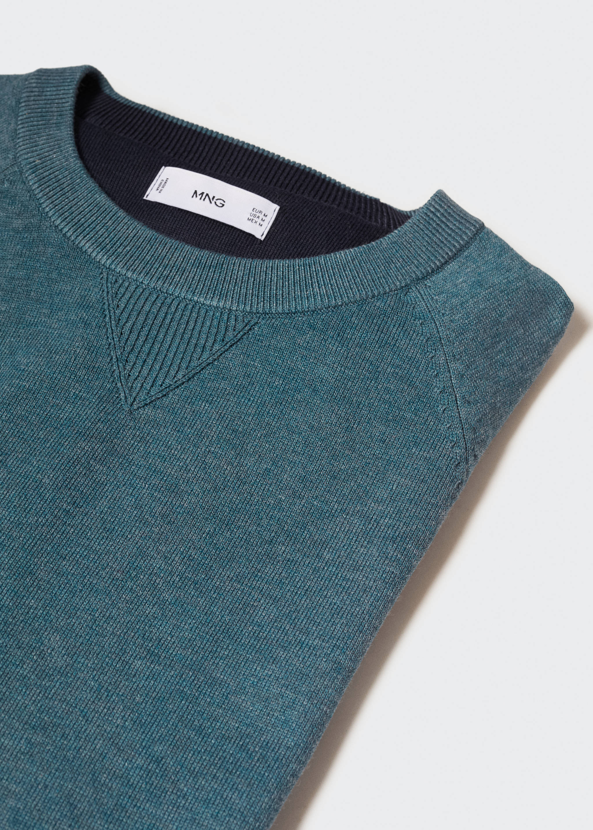 Fine-knit cotton sweater - Details of the article 8