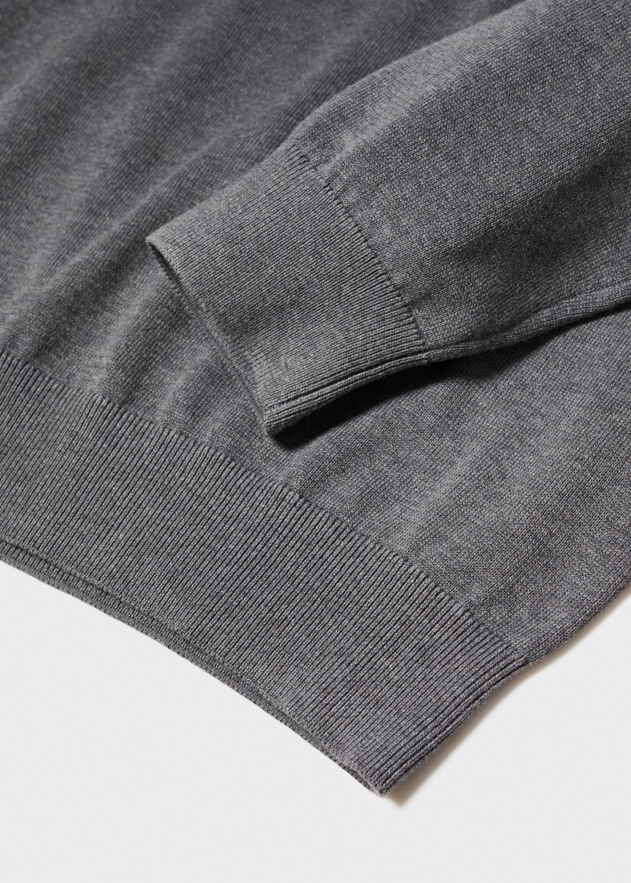 Fine-knit cotton sweater - Details of the article 8