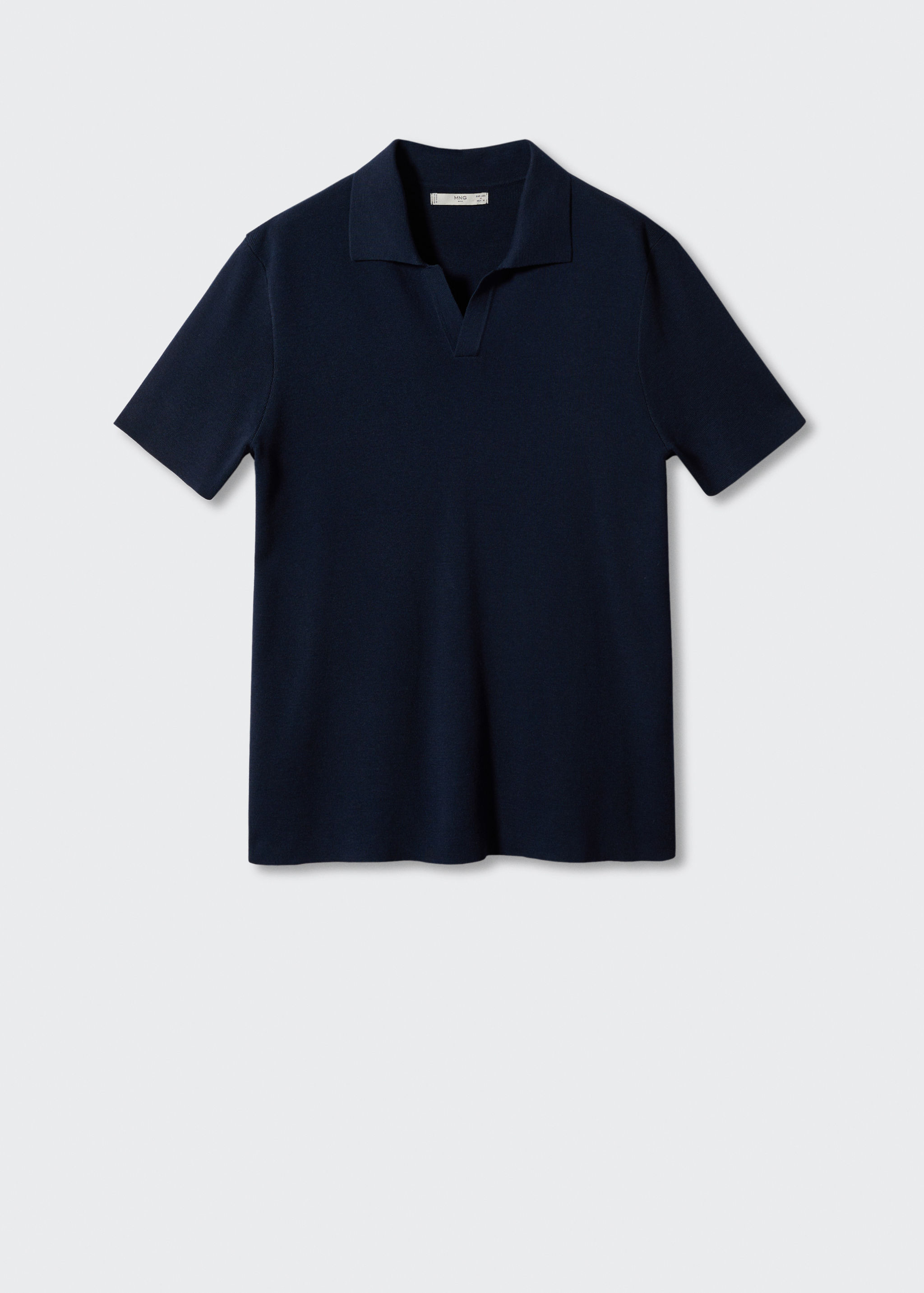 Feinstrick-Poloshirt - Artikel ohne Model