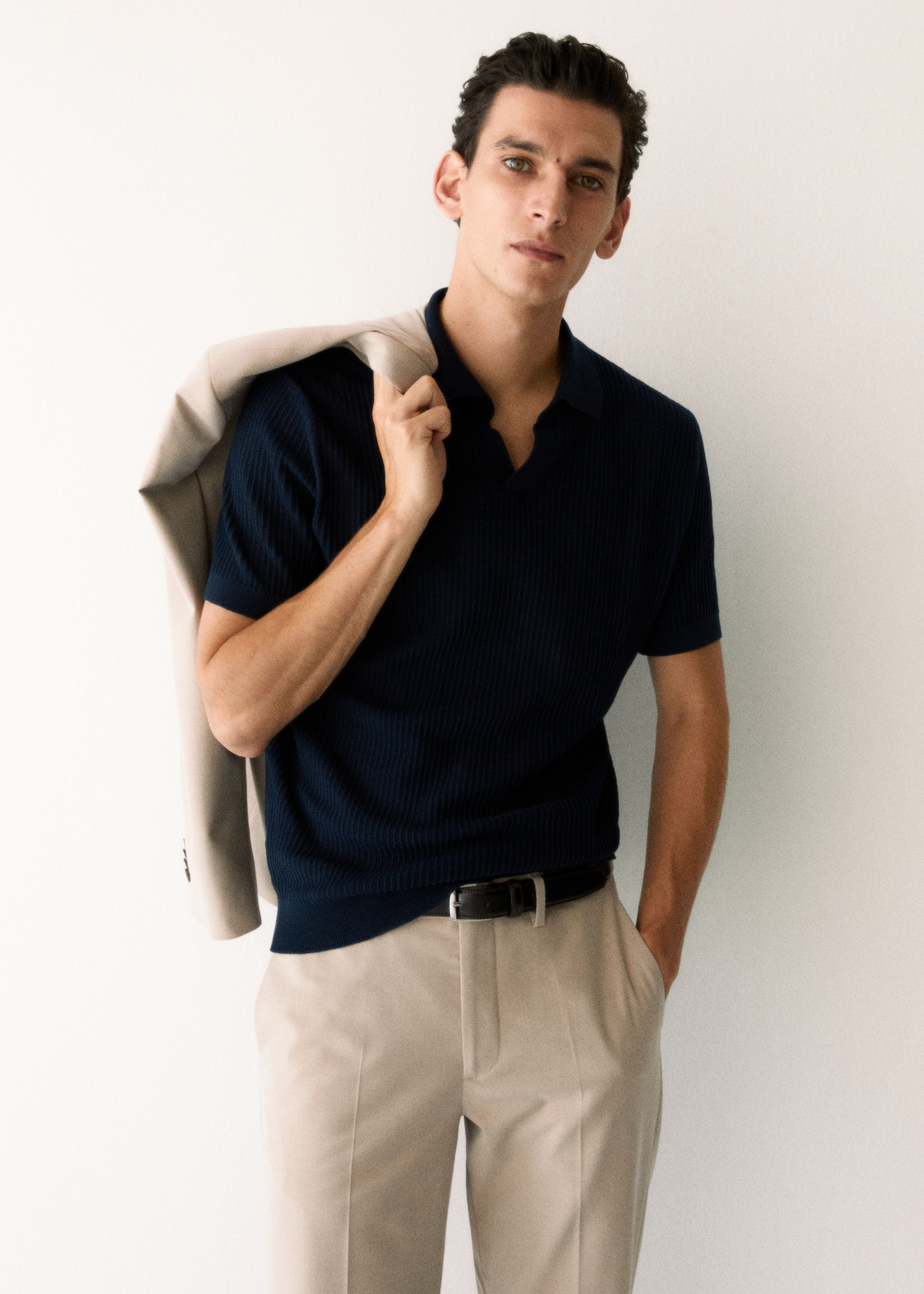 Feinstrick-Poloshirt - Detail des Artikels 5