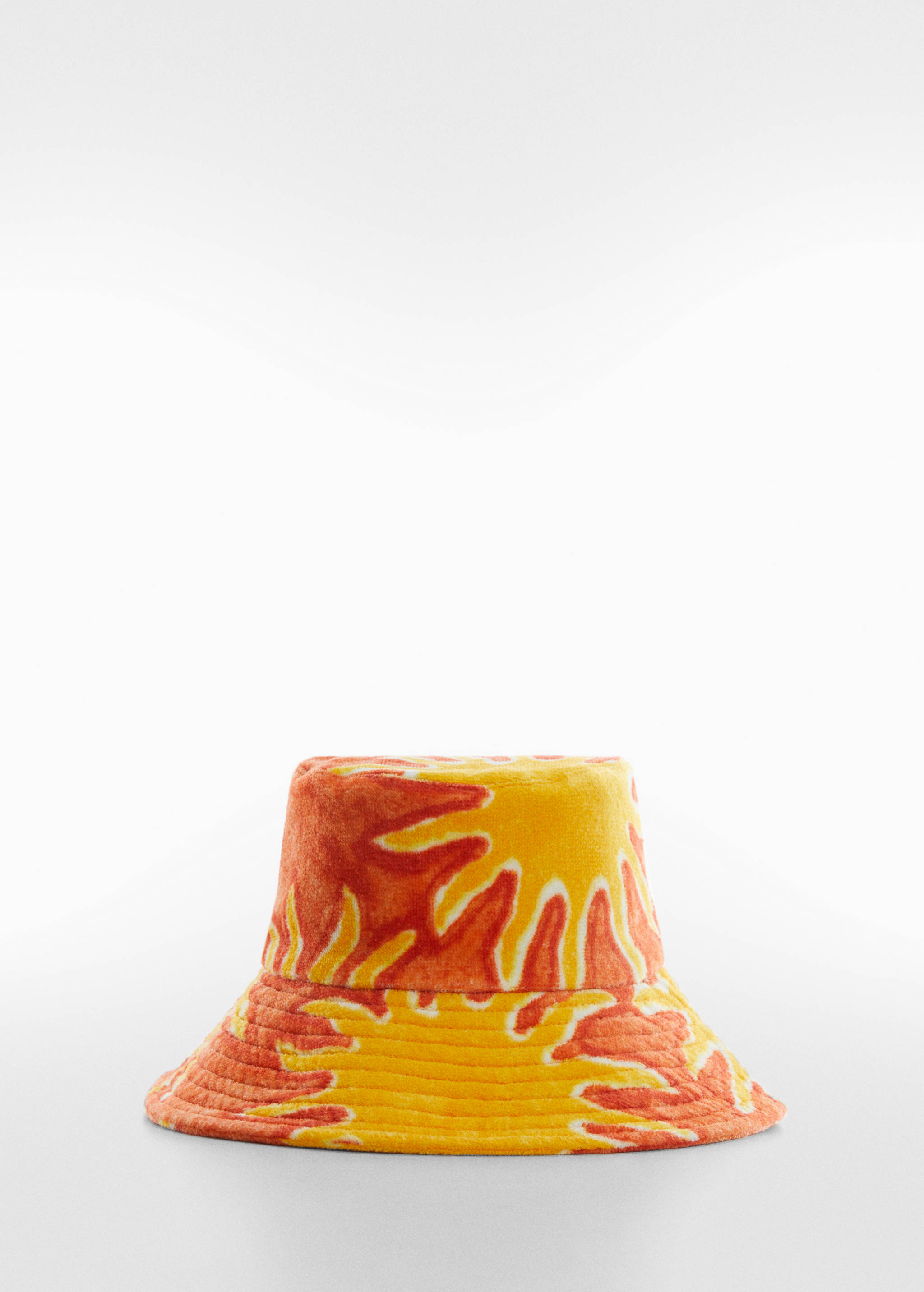 Gemusterter Bucket Hat aus Frottee - Artikel ohne Model