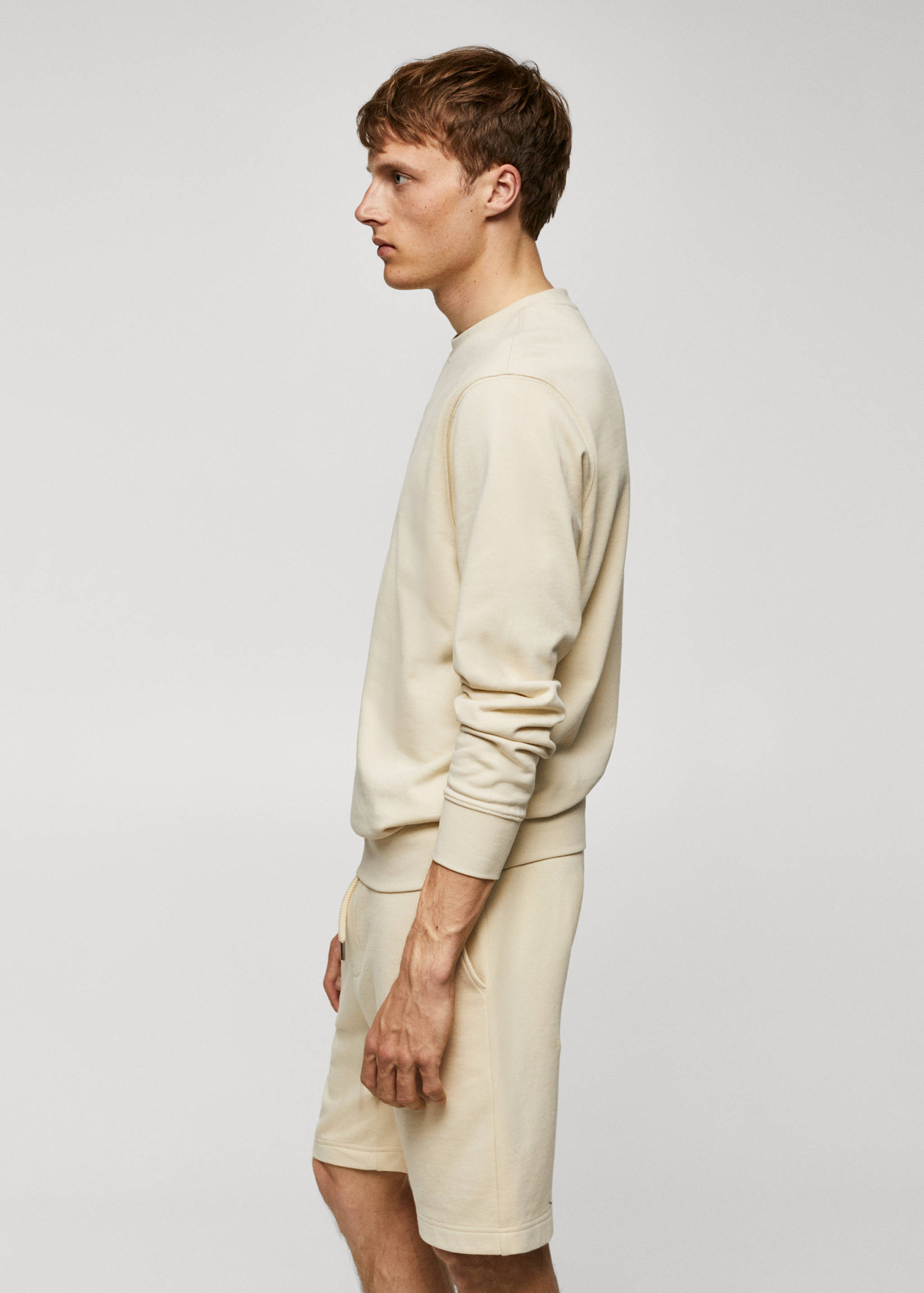 100% cotton basic sweatshirt - Details of the article 2