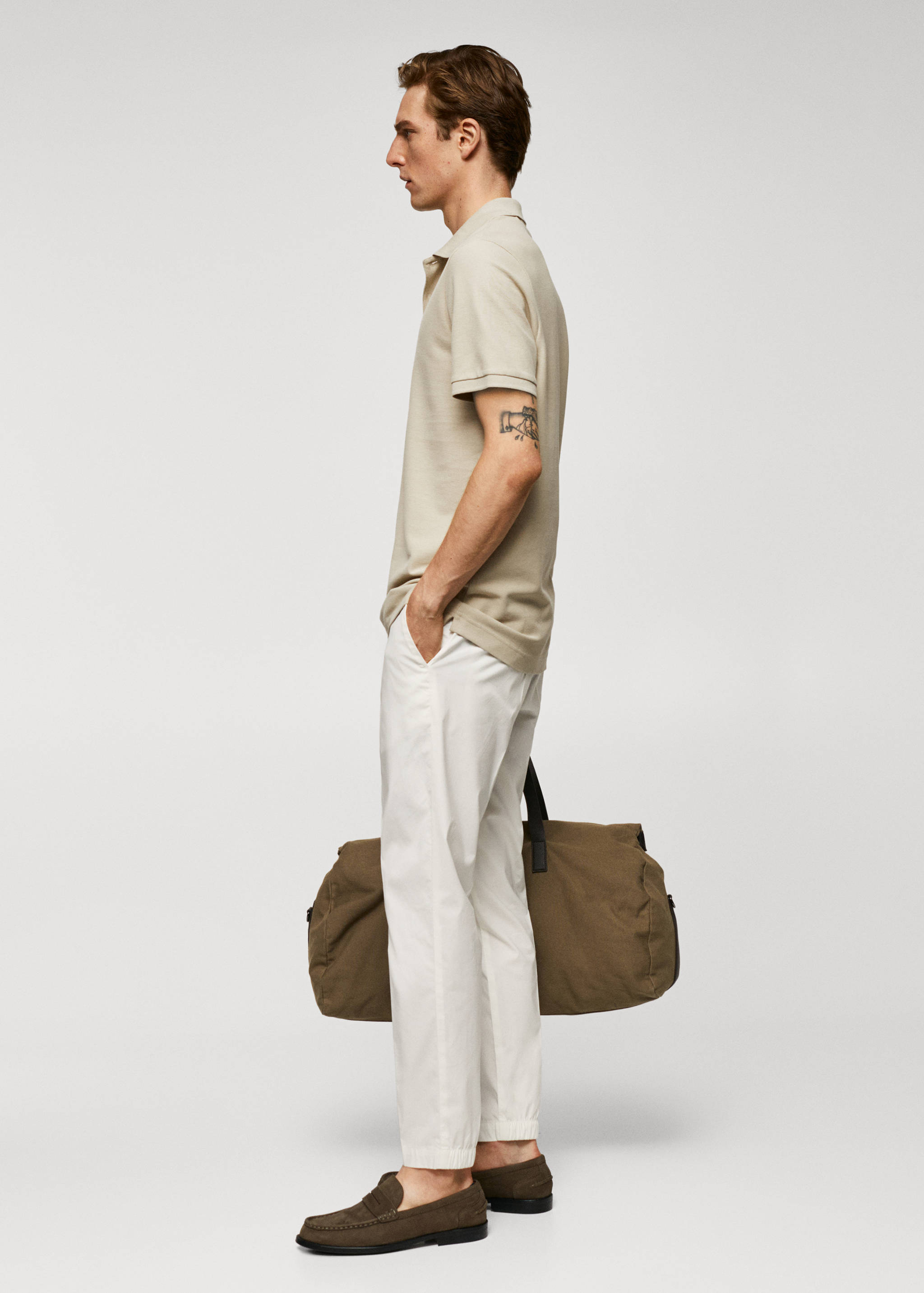 Poloshirt aus 100 %  Baumwoll-Piqué - Detail des Artikels 2