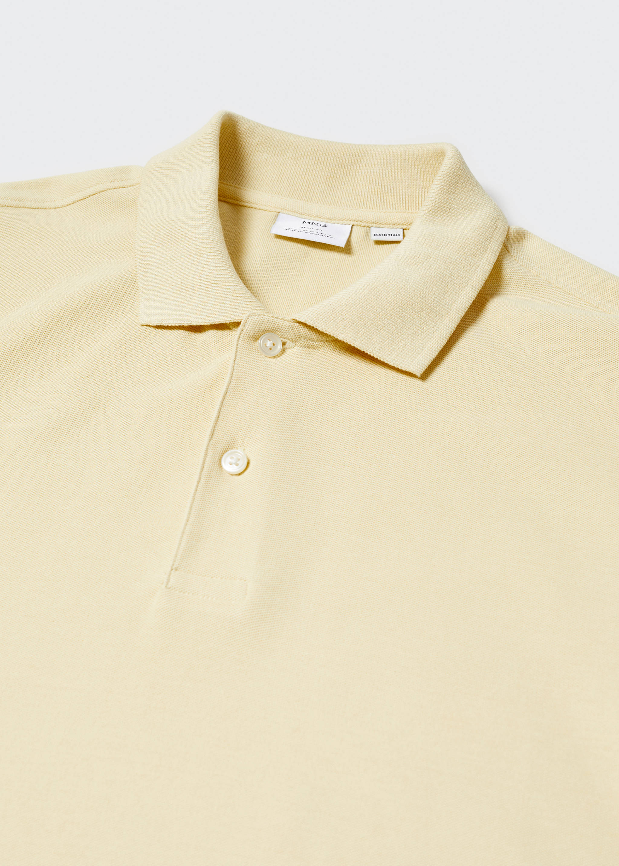 Poloshirt aus 100 %  Baumwoll-Piqué - Detail des Artikels 8