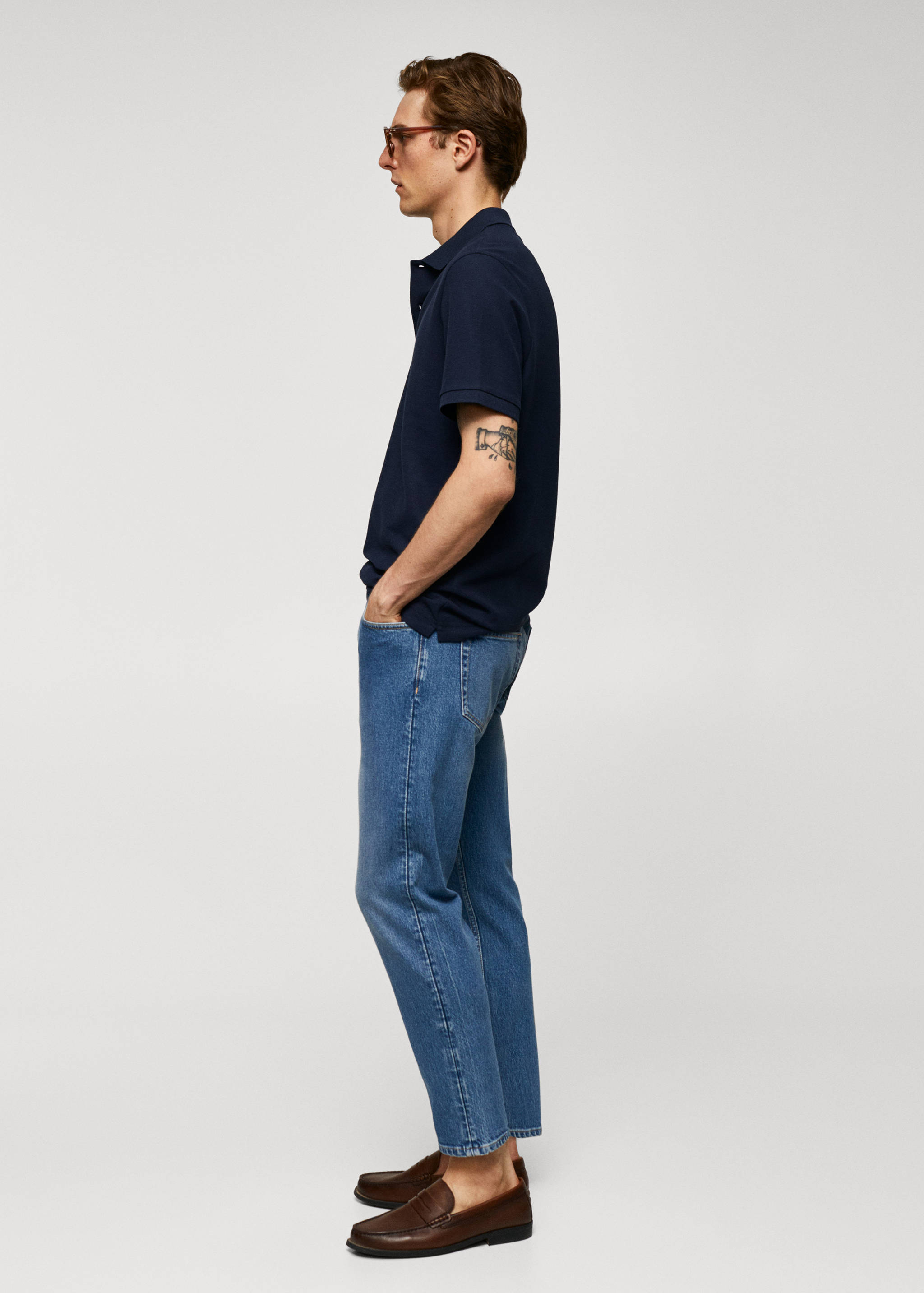 Poloshirt aus 100 %  Baumwoll-Piqué - Detail des Artikels 2